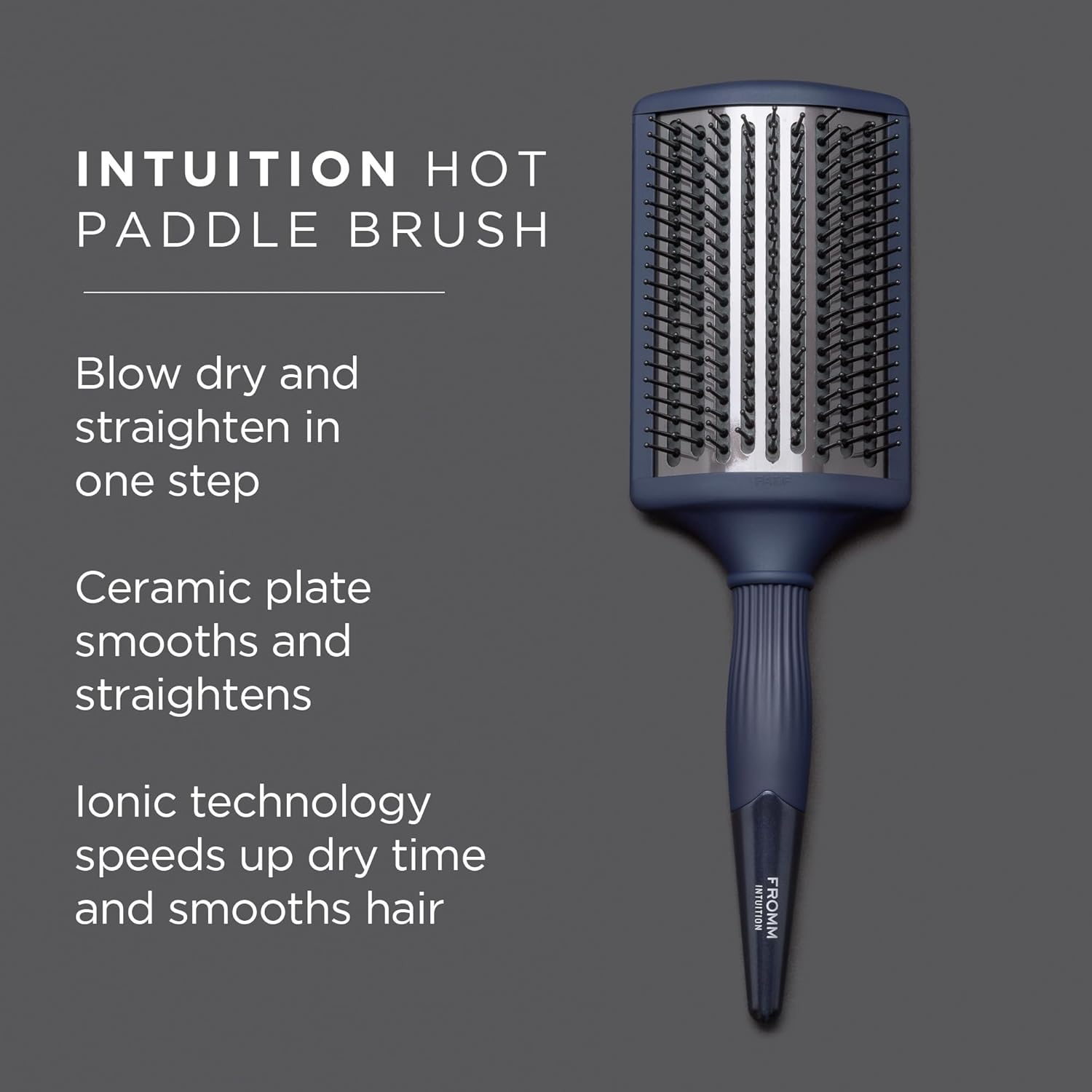 Fromm Intuition Hot Paddle Thermal Ceramic Straightening Hair Brush
