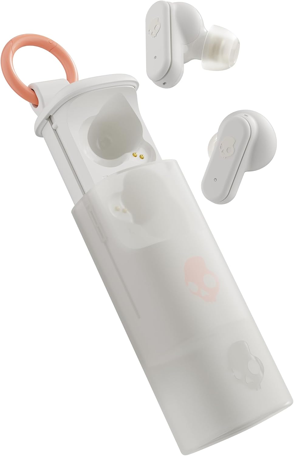 Skullcandy Dime Evo In-Ear Wireless Earbuds, 36 Hr Battery, Microphone, Works with Iphone Android and Bluetooth Devices - Preppy Summer Resort