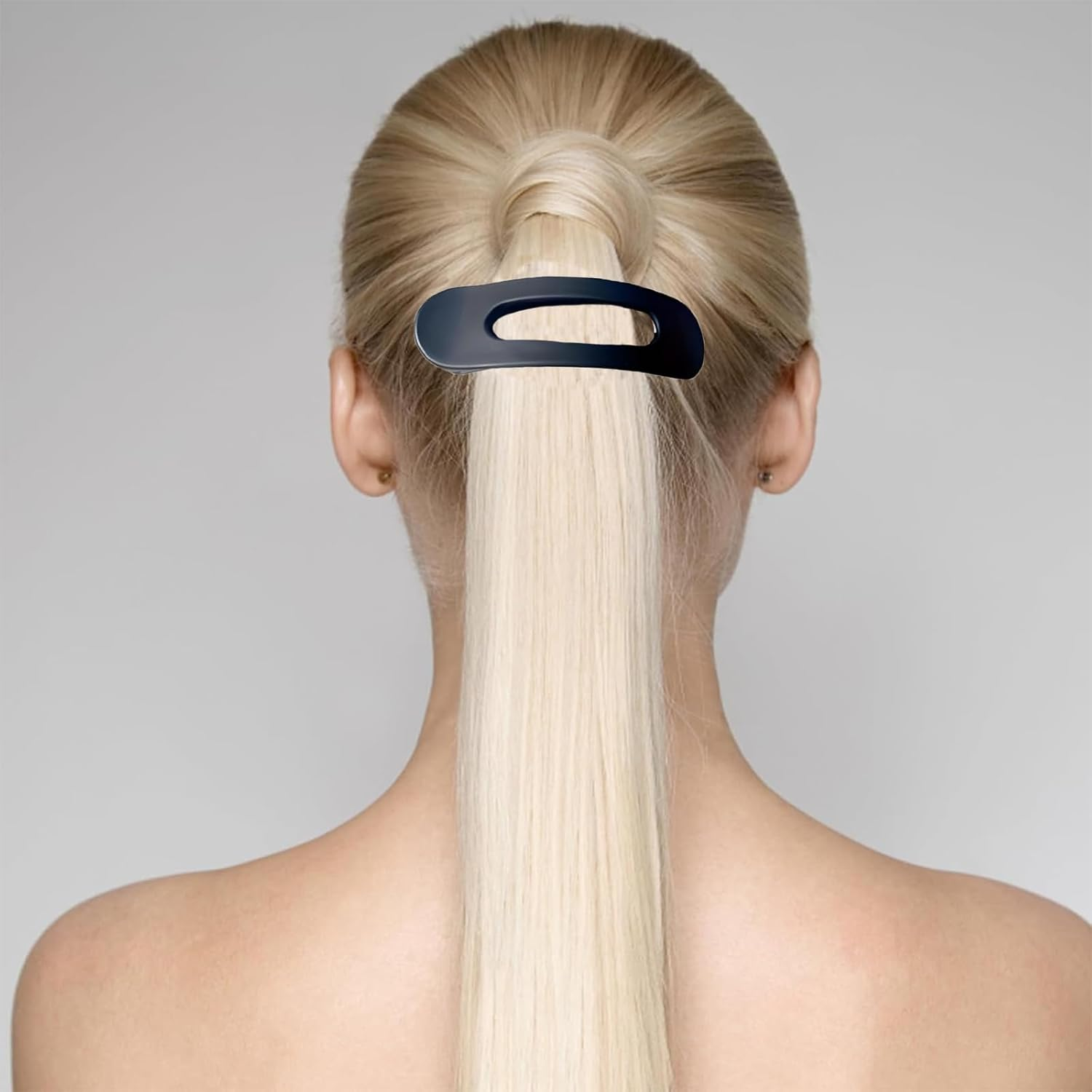 Pack of 8 Flat Hair Clips, Flat Hair Clip, Claw Clip, Hair Accessories, Perfect for Office, School, Home and Travel, Stylish and Practical Hair Accessory image number 4