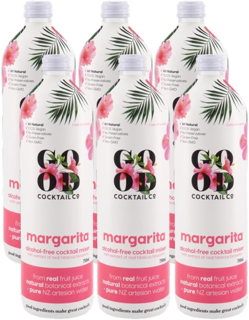 Good Cocktail Co Margarita Alcohol-Free Cocktail Mixer 750 Ml (Pack of 6) image number 1
