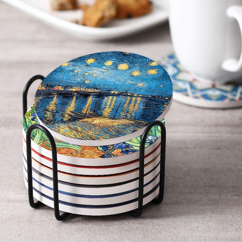 Famous Painting Coaster - Mandala image number 4