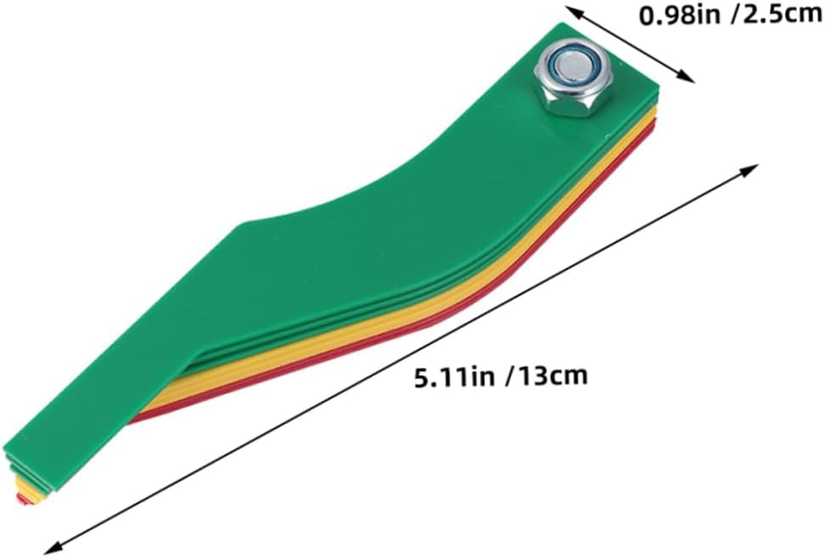 COOLHIYA Brake Pad Gauge Tool Car Brake Pad Thickness Gauge 3Pcs Automotive Diagnostic Measurement Tool for Accurate Wear Detection and Maintenance image number 3