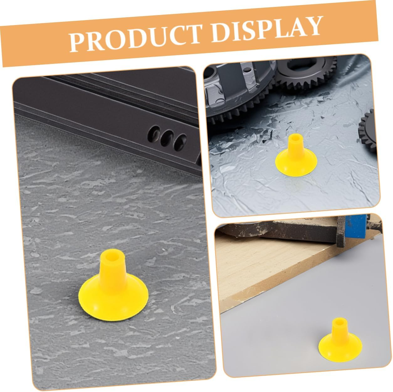 FUNOMOCYA 3Pcs Automotive Repair Tool Kit Valve Lapping Tool Suction Plate Heavy-Duty Car Engine Grinder image number 5