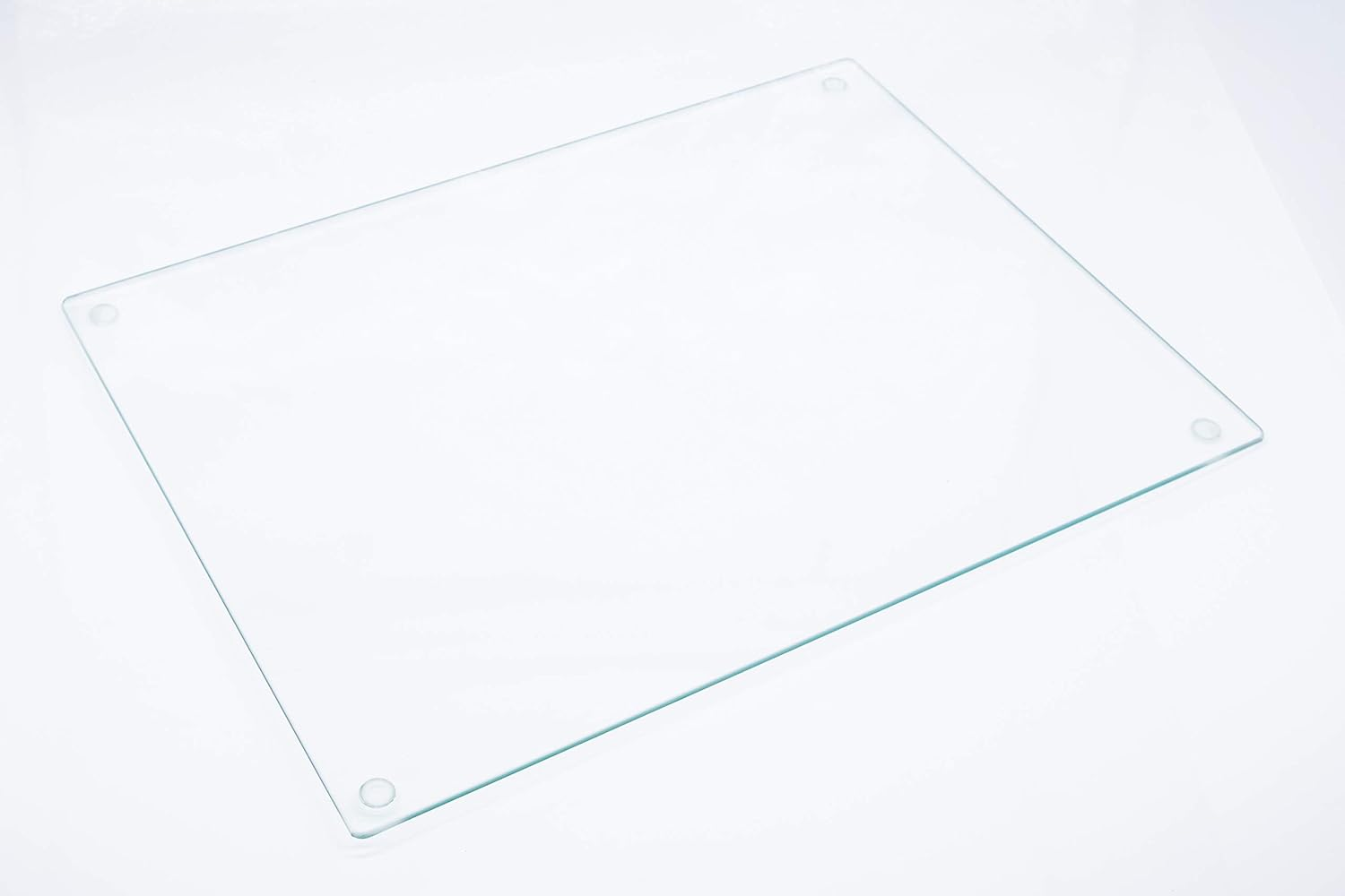 Tempered Glass Cutting Board, Extremely Durable, Long-Standing, Clear Glass, Scratch Resistant, Heat Resistant, Shatterproof, Extra Large 12X16 image number 3