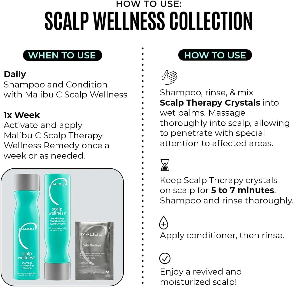 Malibu C Scalp Wellness Hair Collection Set image number 5
