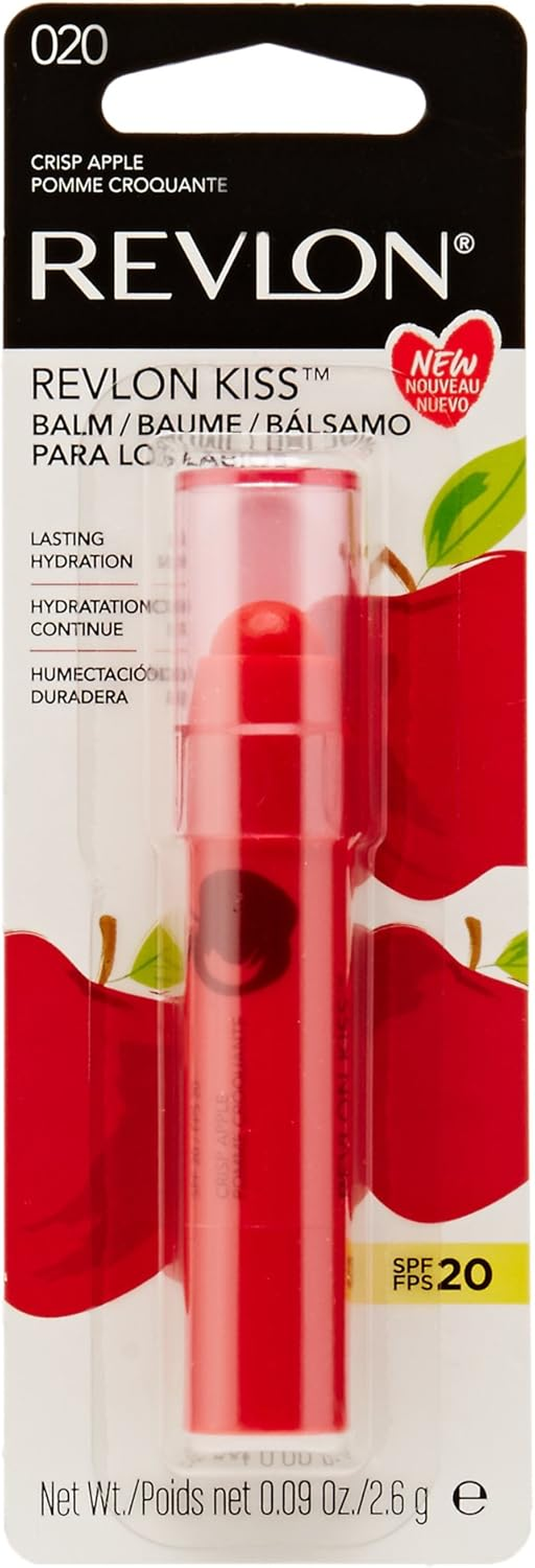 Revlon Kiss Lip Balm, 020 Crisp Apple