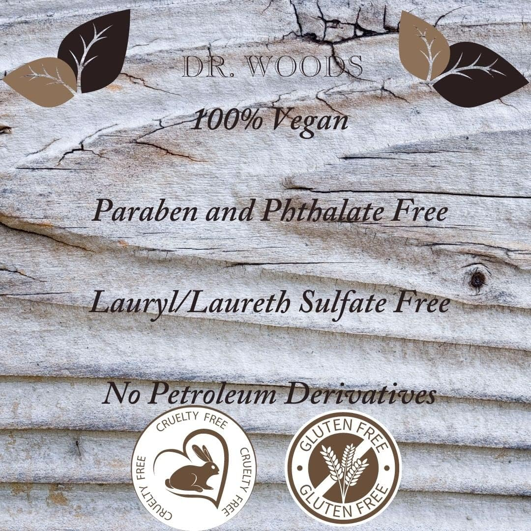 Dr. Woods Raw Moisturizing Black Unscented Soap with Organic Shea Butter, 32 Ounce image number 2