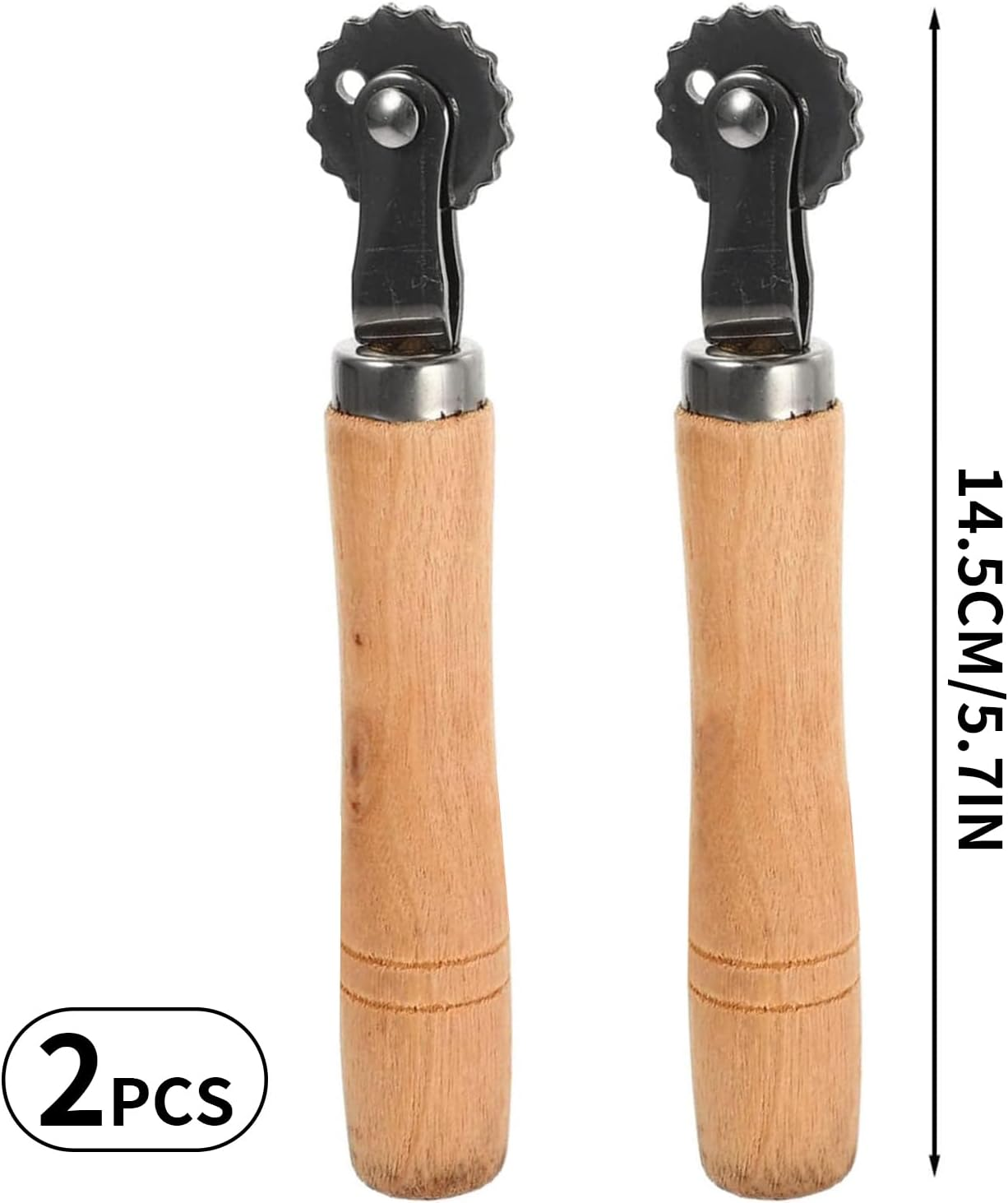 2 Pcs Thread Embedding Device for Beekeeping, Honey Wire Embedder, Spur Wire Wheel Beehive Tool, Essential Equipment for Wax image number 4