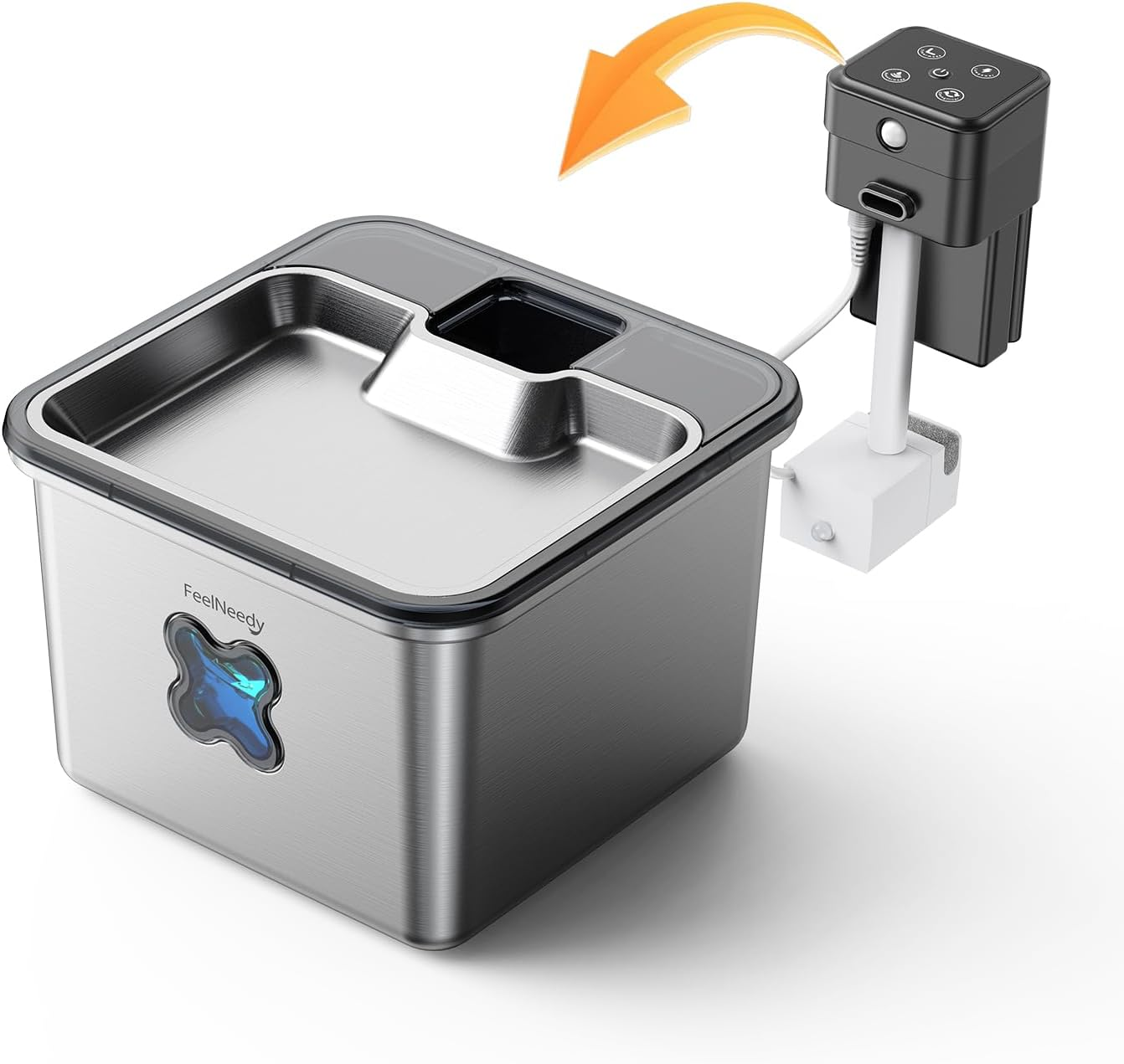 Intelligent Water Dispenser Head for FEELNEEDY FN-W17 3.2L Cat Fountain Wireless image number 2