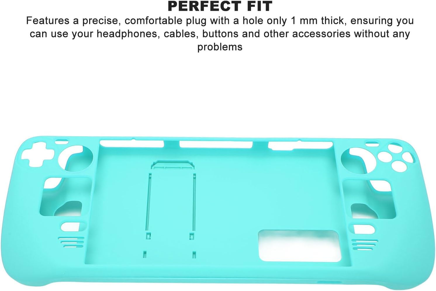 Steam Deck Carrying Case, Hands Ease Full Guard Fingerprint Case, Valve Steam Deck Accessories for Steam Deck (Blue) - Blue image number 2