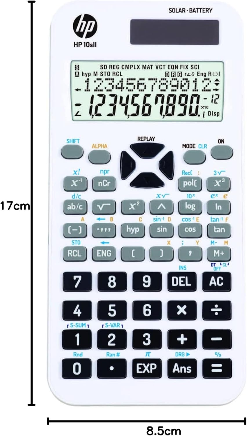 HEWLETT PACKARD HP Scientific Calculator 10Sii White HP10SII