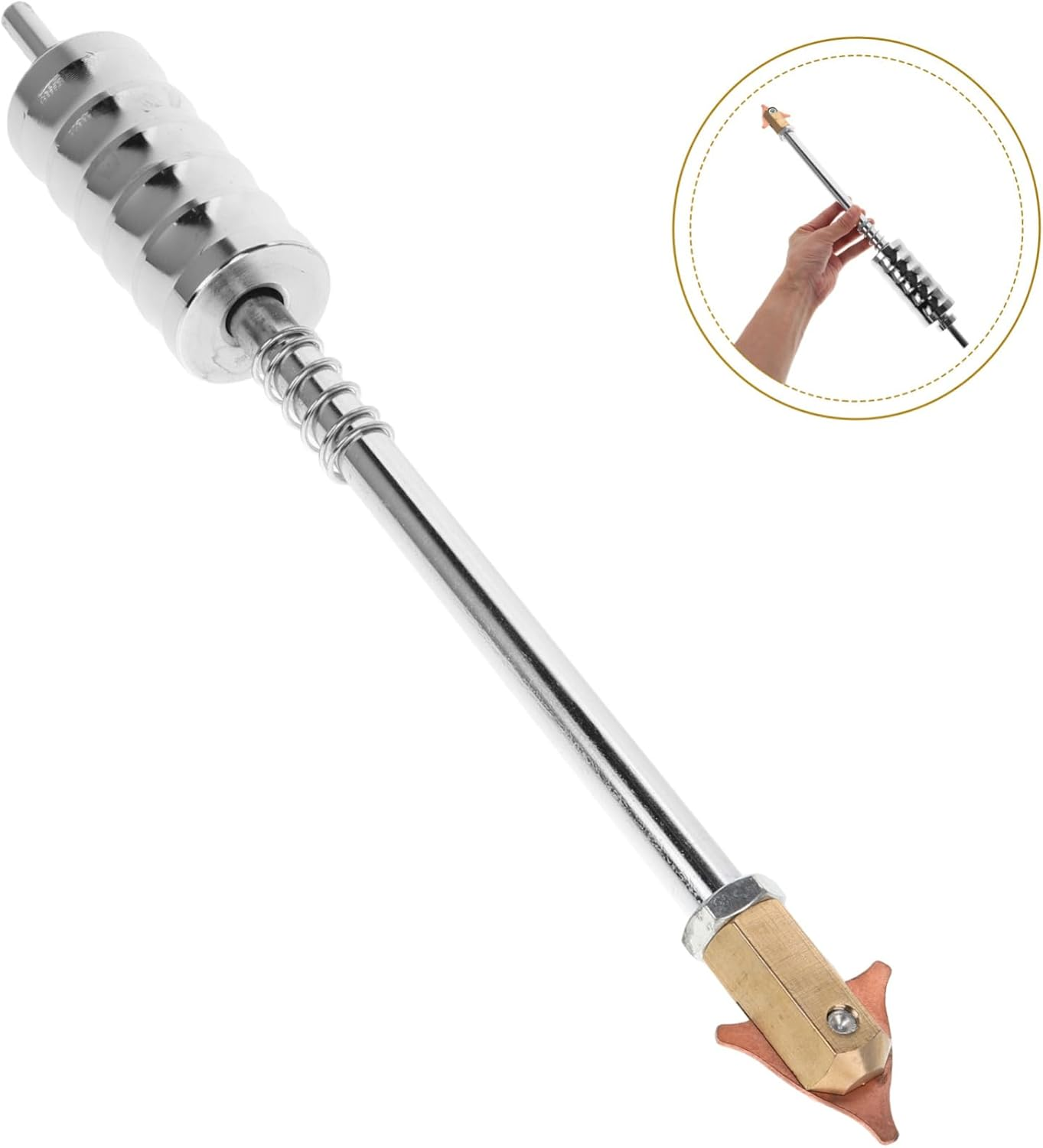 SEWOART Dent Puller Tool for Car Auto Body Dent Puller Kit Paddle Reinforced Hammer Automotive Repair Tools image number 5