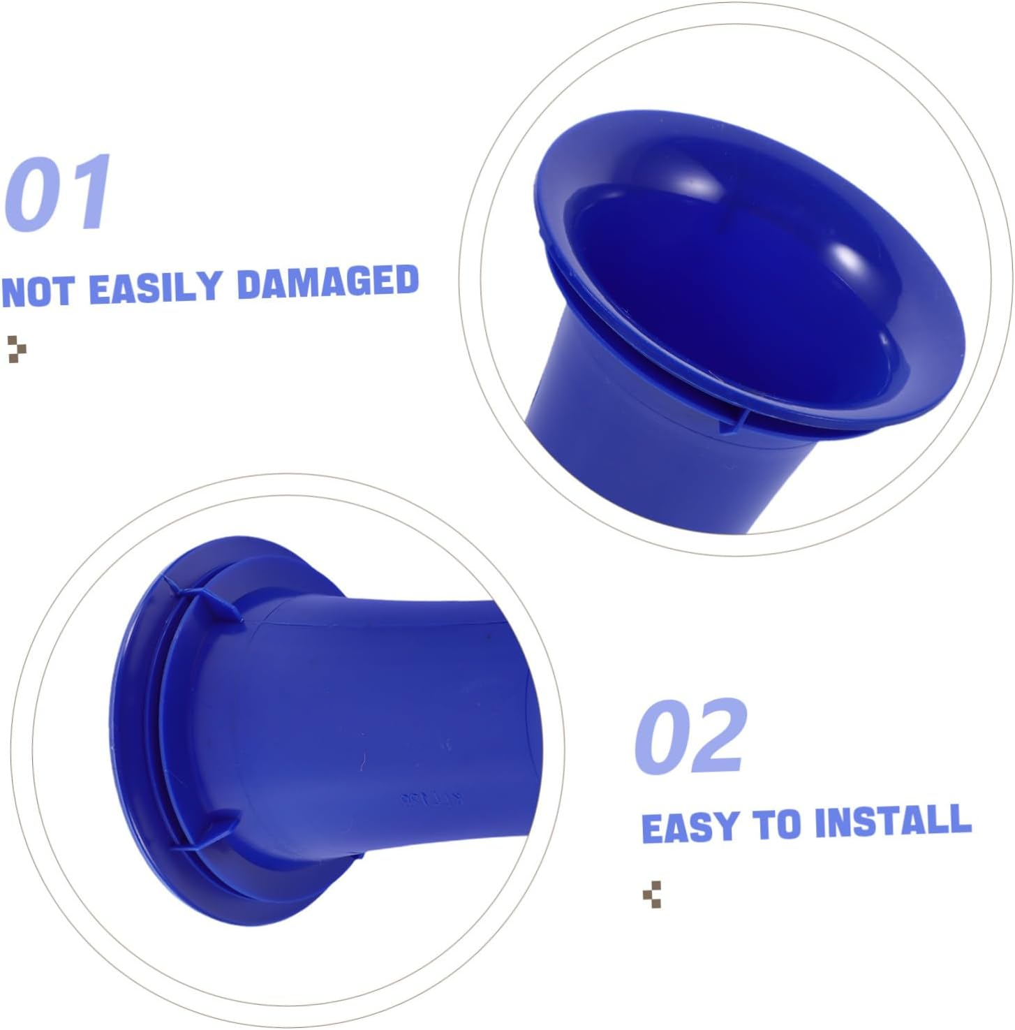 COHEALI 4Pcs Car Audio Phase Guide Tube Subwoofer Port Speaker Port Tube Opening Enhance Bass and Sound Quality for Car Speaker Stage Box