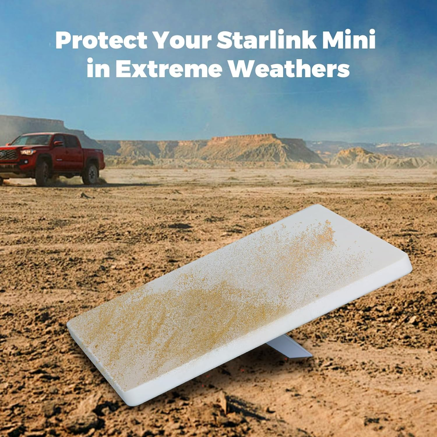 Protective Cover for Starlink Mini, Accessories Silicone Protective Case Compatible with Starlink Mini Dish Accessories Protective Shell image number 4