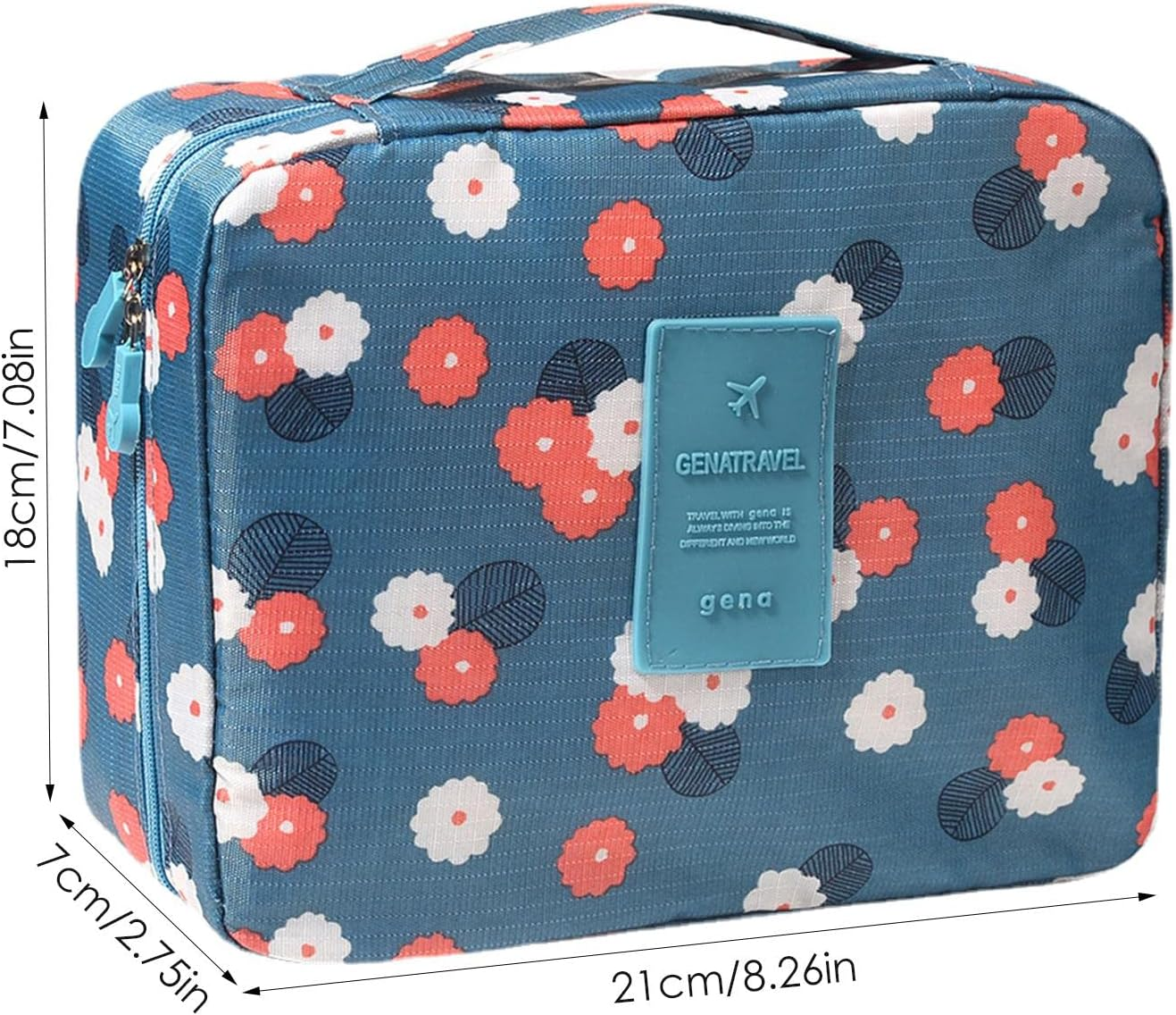 Cosmetic Bags for Women,Portable Travel Cosmetic Bags | Travel Cosmetic Organizer for Accessories, Shampoo, Toiletries Yyss image number 4