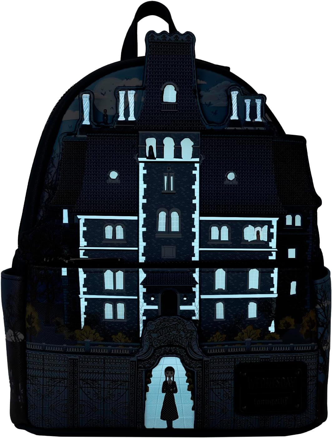 Wednesday (TV) - Nevermore Academy Mini Backpack image number 2