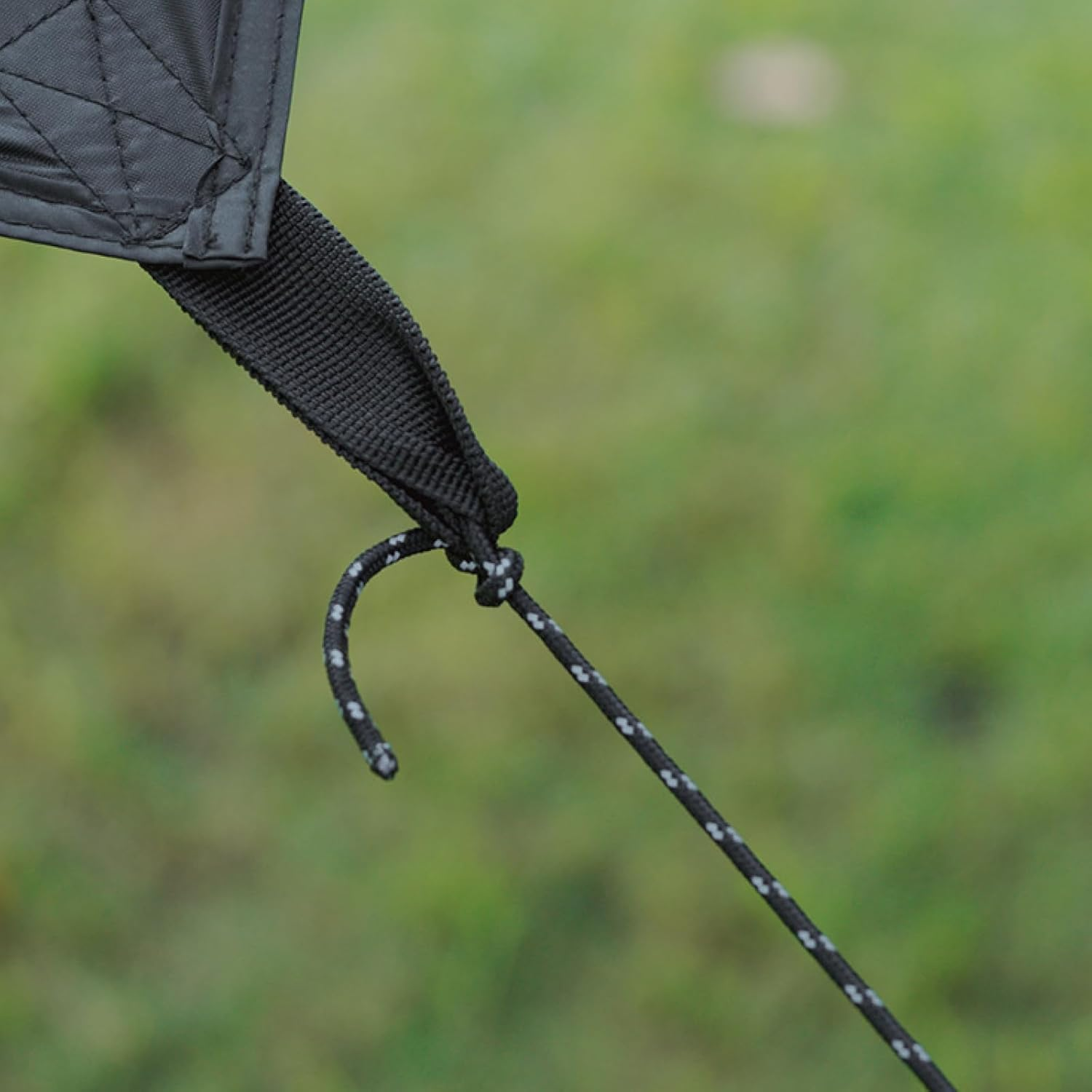 TRIWONDER Reflective Guyline, Tent Cord Nylon Paracord Rope with Guyline Adjuster for Camping Tent, Outdoor Packaging (Black - 8 Pack) image number 3