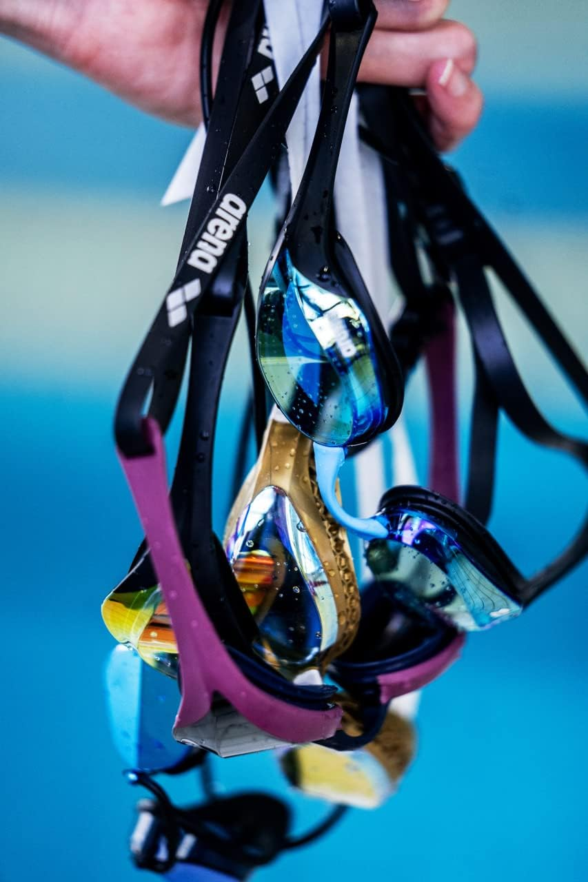 Arena Unisex Cobra Ultra Swipe Racing Swim Goggles for Men & Women Anti-Fog Technology Dual Strap, Mirror/Non-Mirror Lens image number 5