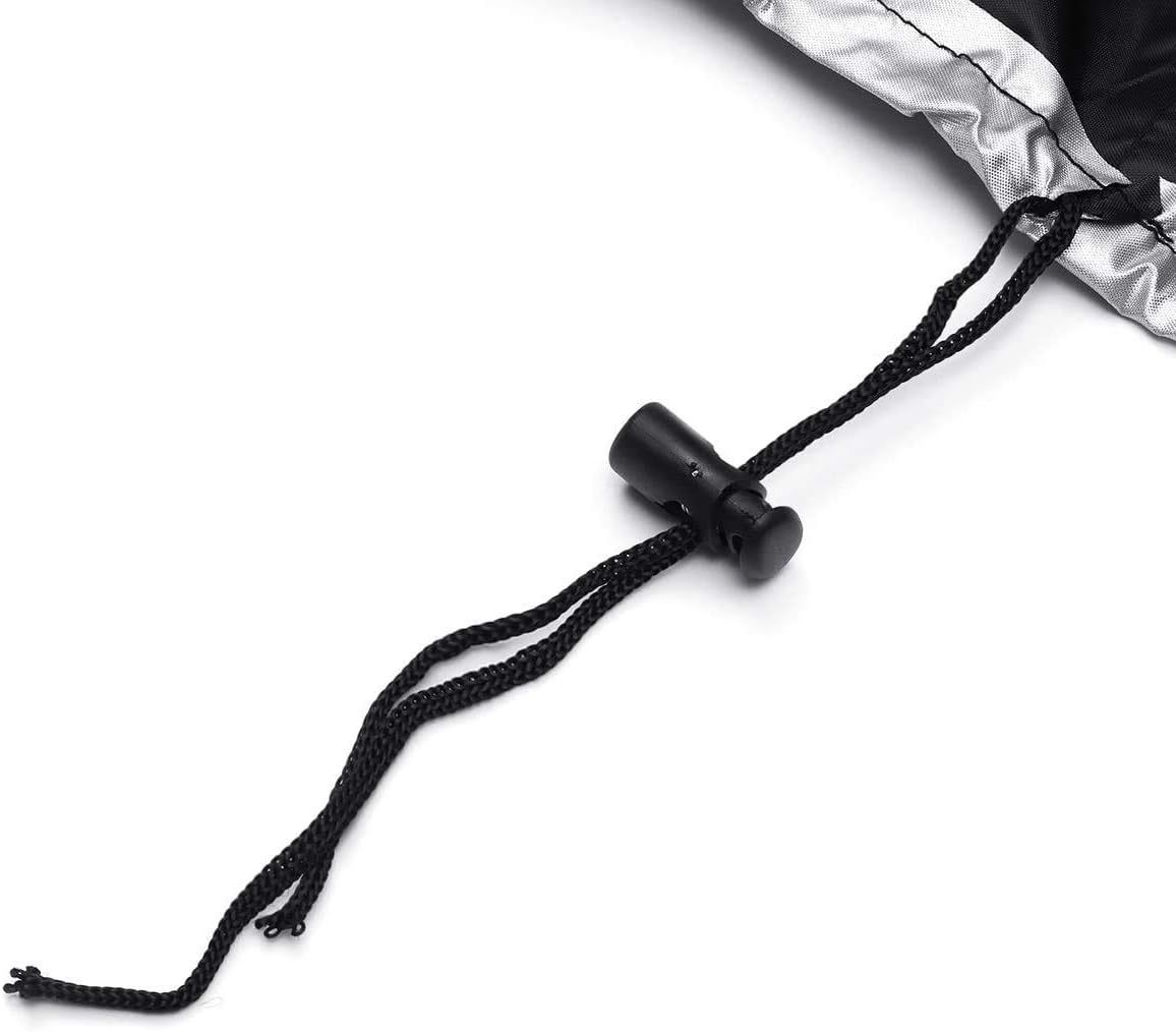 FLR 79&rdquo;L X 79&rdquo;D X 33&rdquo;H Hot Tub Cover Outdoor SPA Covers Swimming Pool Waterproof Dust Proof Cover (Black, 91X91X35 Inch)