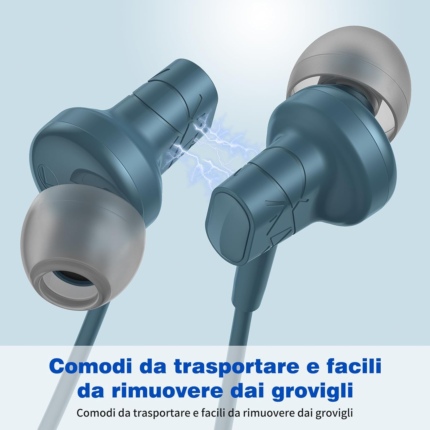 Wireless Headphones, Magnetic USB C Earphones with Microphone and Volume Control for Iphone 16 Pro Max Ipad 10 Samsung A16 5G A35 A55 S24 S23 Pixel 9 8A and Laptops with Type C Interface image number 1