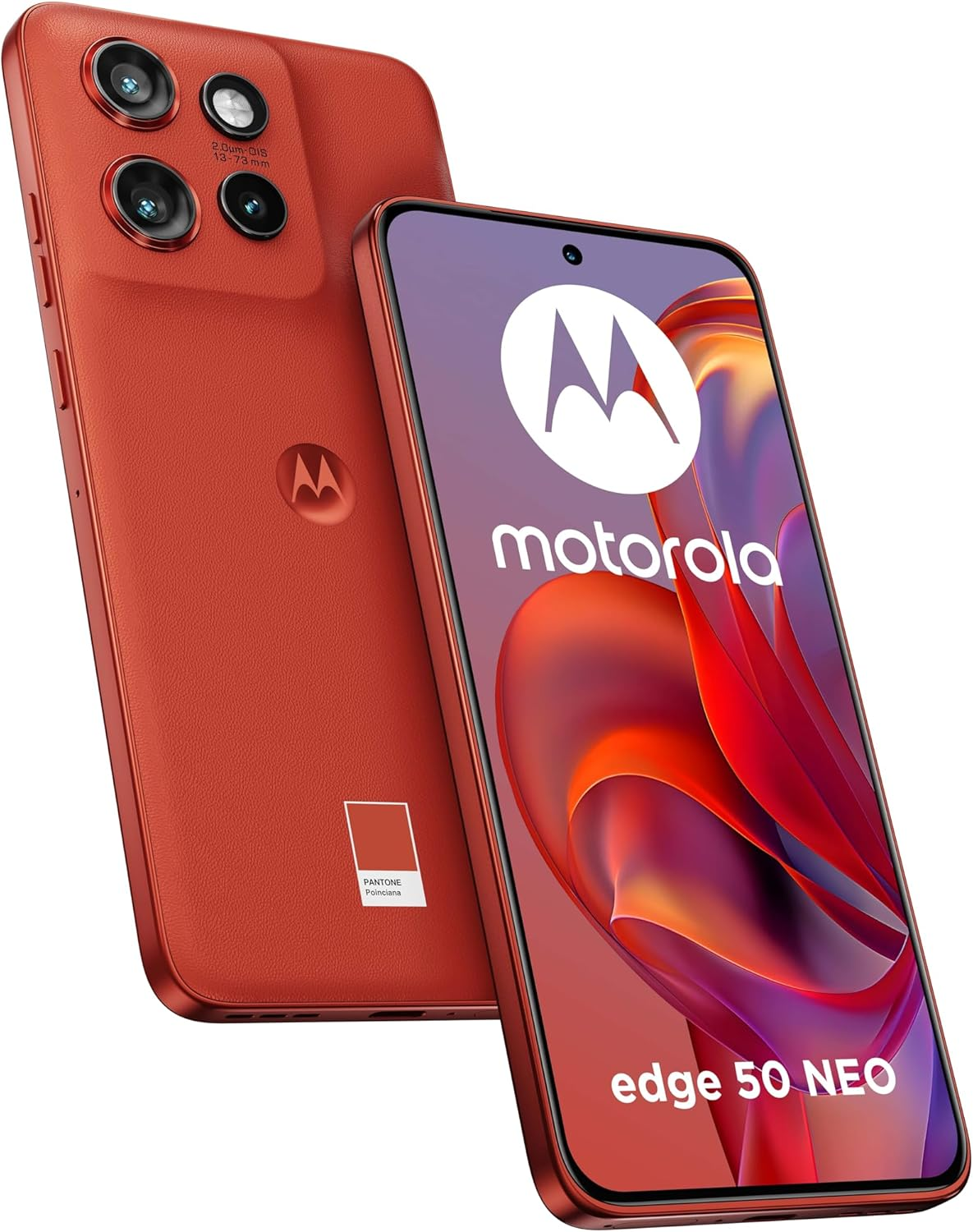 Motorola Edge 50 Neo (8/256 GB, Sony LYTIA&trade; 700C 50 + 13 + 10 MP Selfie 32 MP, Display 6.36 Inch POLED 120 Hz, IP68, Mediatek MTK 24M, Battery 4310 Mah, Charge 68 W, Android 14), Pantone Grisaille