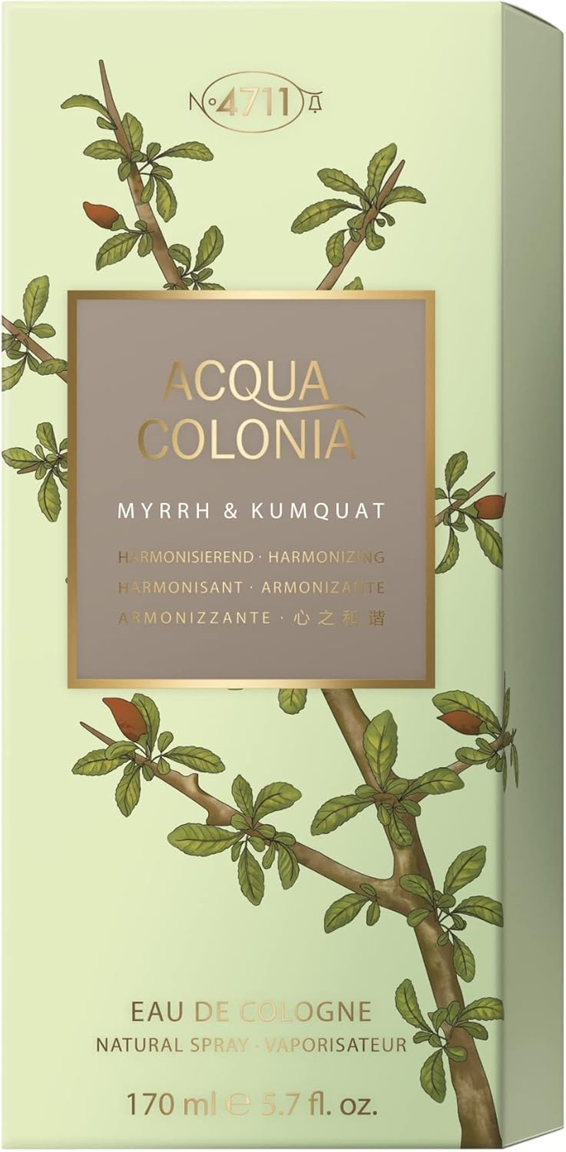 Muelhens 4711 Acqua Colonia Myrrh and Kumquat Eau De Cologne for Unisex 170 Ml image number 5