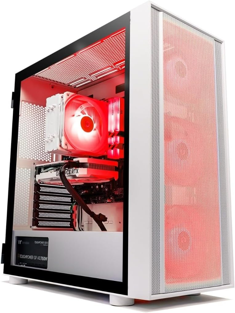 Thermaltake Computer System Infinity V2 Snow Edition - AMD 5500/ RTX 4060/ B550 Wifi/ 16GB RGB RAM/ H570 ARGB Snow image number 3