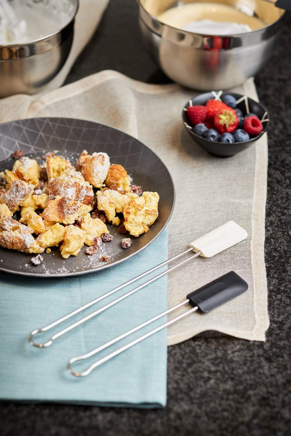 R&ouml;sle Silicone Spatula Small Black 20 Cm, 20 X 2,6 X 0,6 Cm image number 4