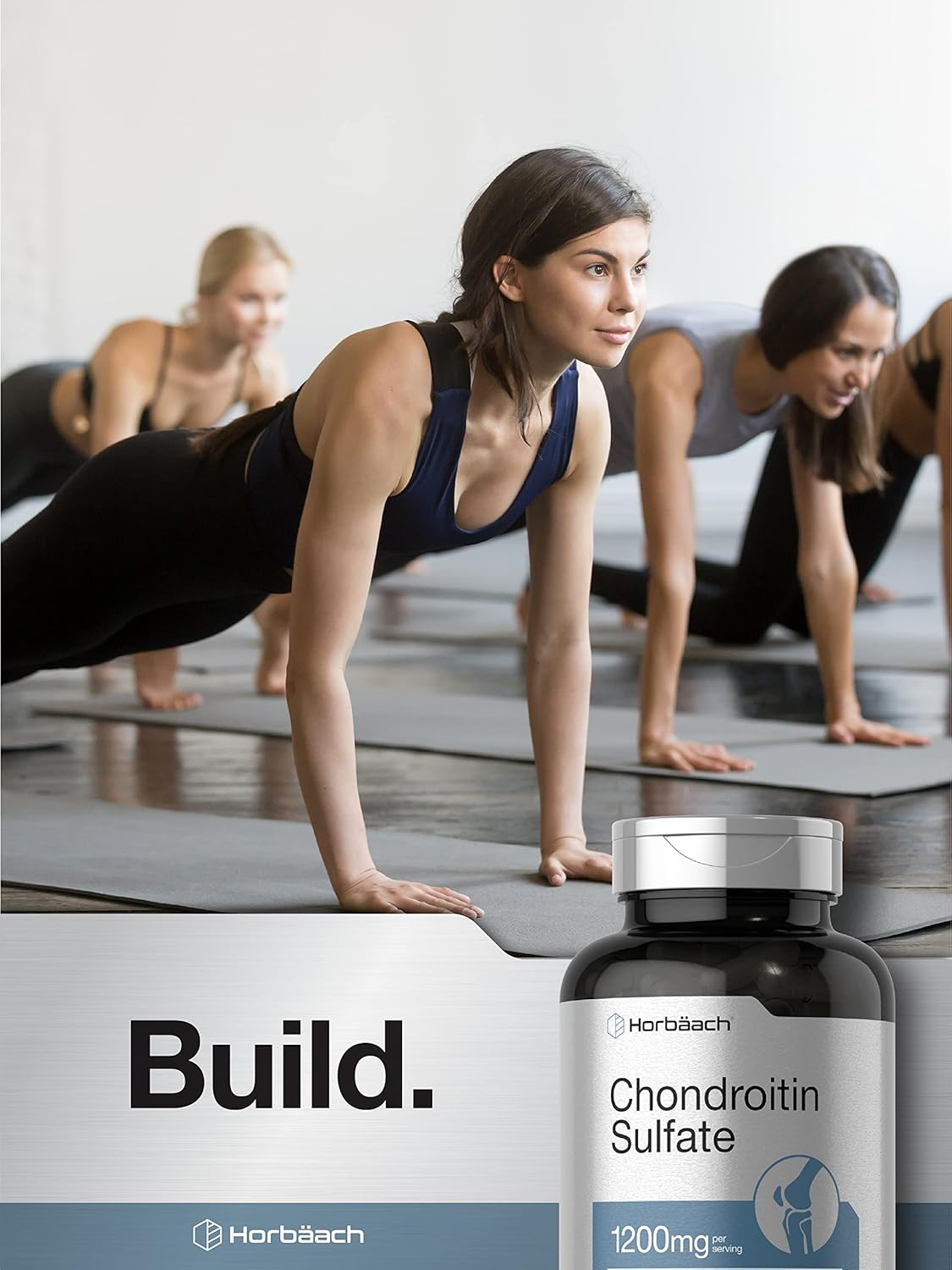 Chondroitin Sulfate 1200Mg | 120 Capsules | Non-Gmo & Gluten Free Supplement | by Horbaach image number 3