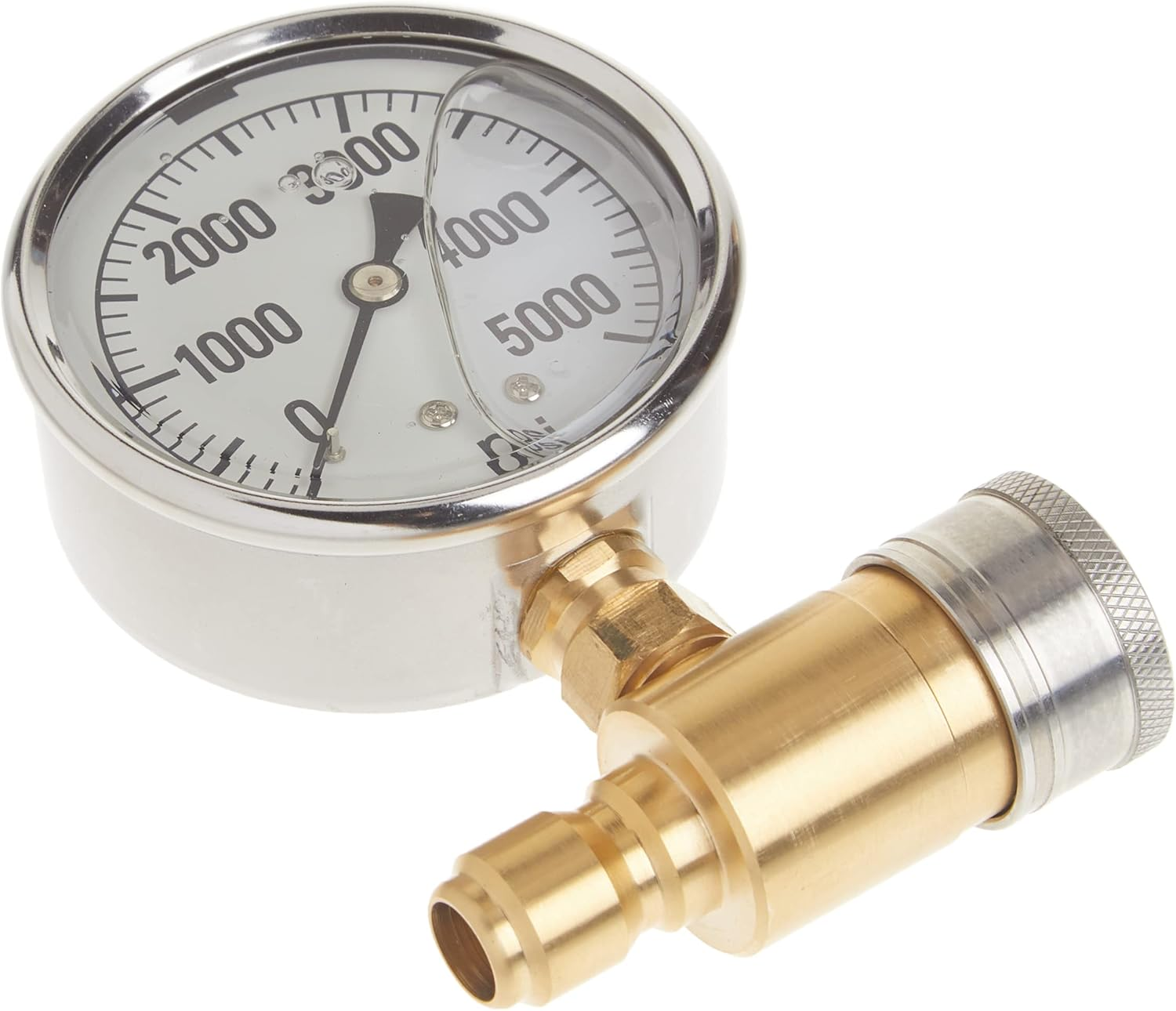 Northstar Pressure Washer Pressure Gauge - 5000 PSI, 3/8In. Fitting image number 4