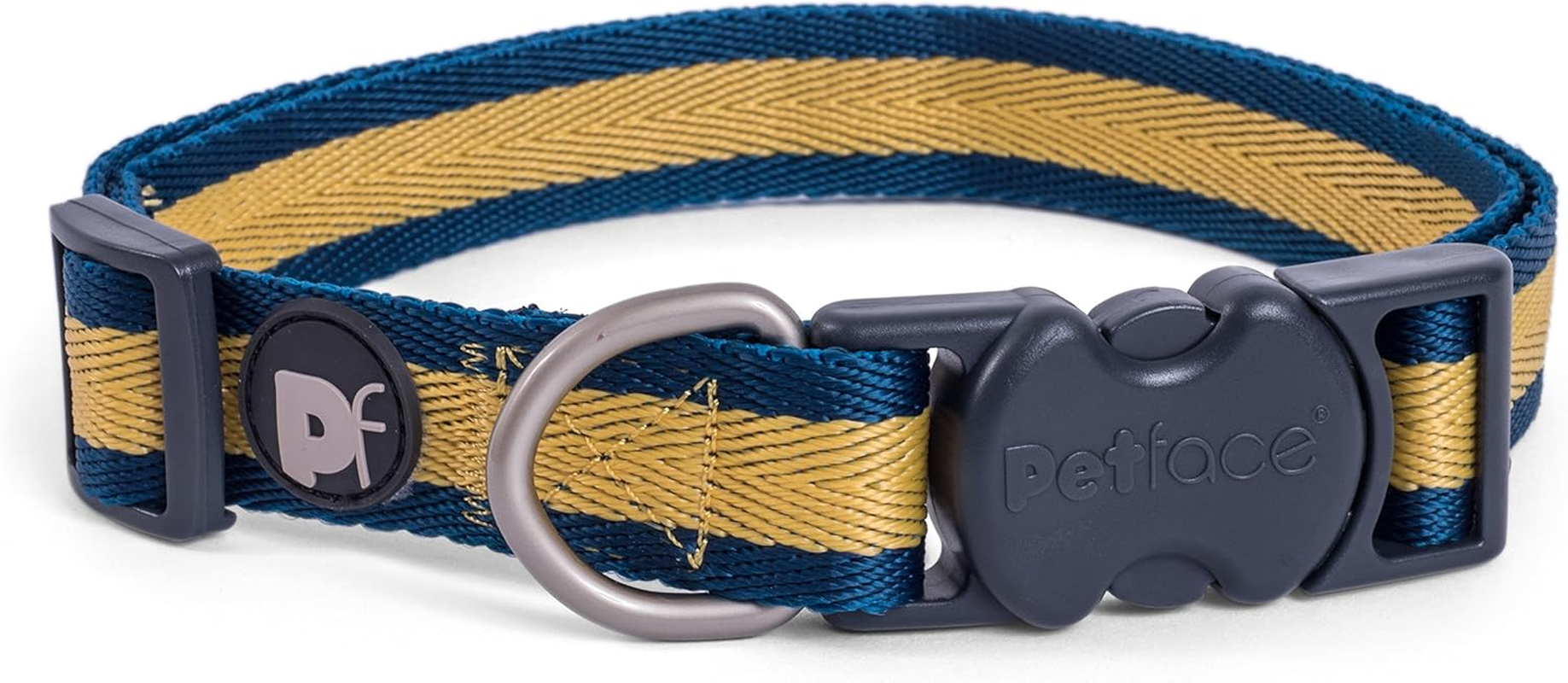 Petface Ocra Bold Spot Dog Collar, Large