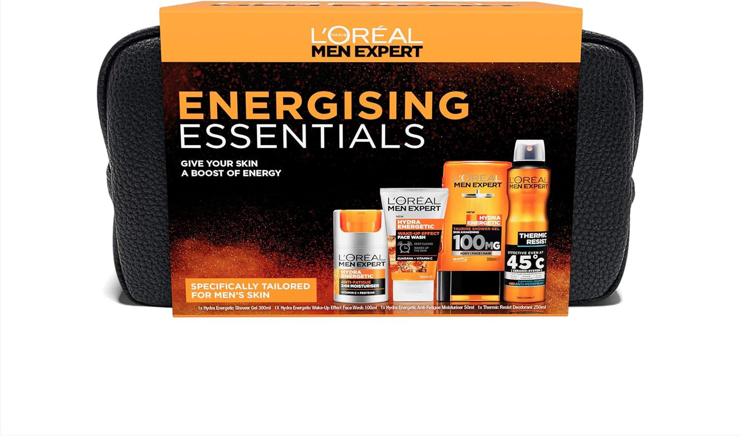 L'Or&eacute;al Paris Men Expert, Energising Face and Body Essentials, Value Set image number 4
