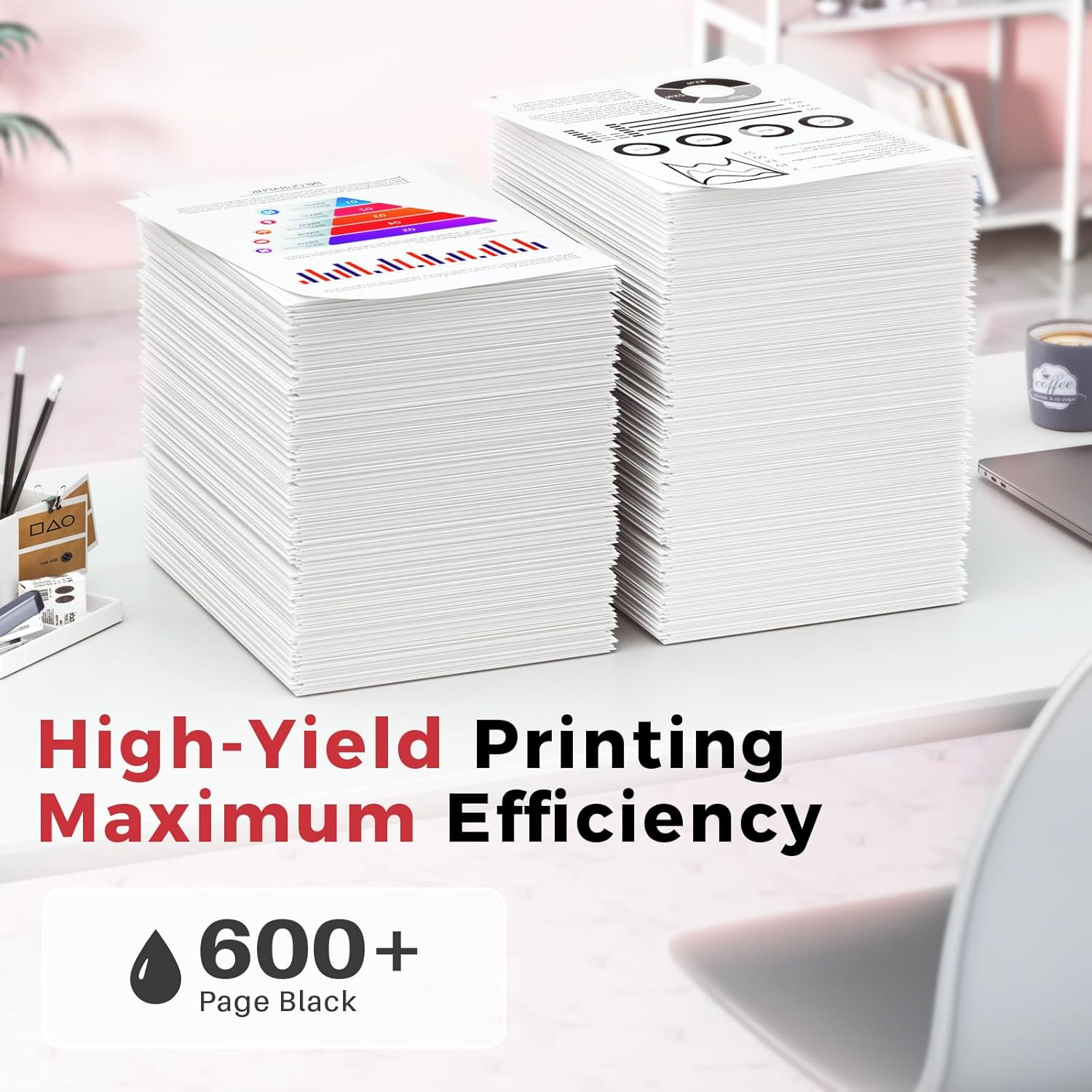 640XL PG640XL Black Ink Cartridge Replacement for 640XL Ink Compatible for MG2160 MG2260 MG3160 MG3260 MG3560 MG3660 MG4160 MG4260 MX376 MX396 MX436 MX456 MX476 MX516 MX526 (1 Black)