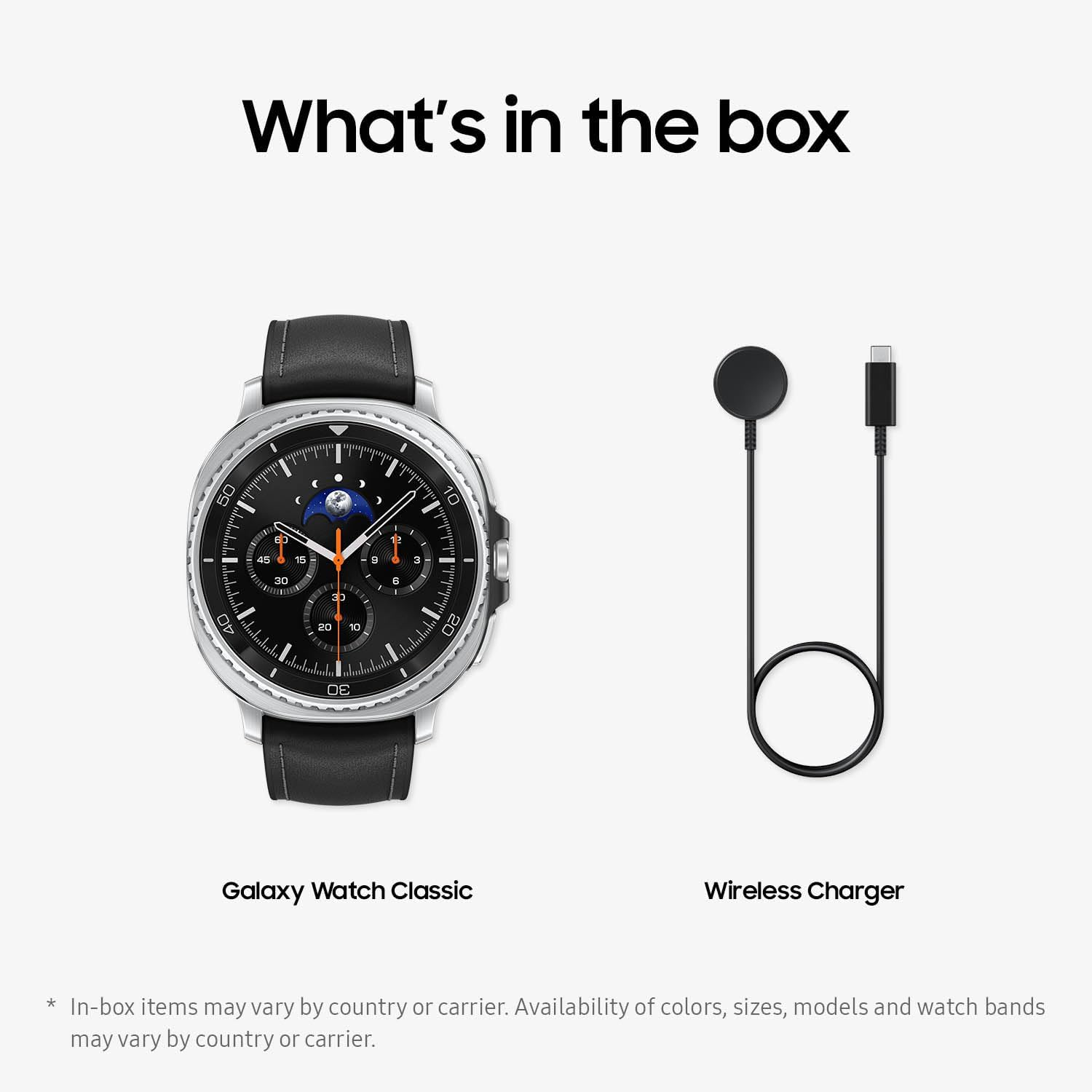Samsung Galaxy Watch8 Classic [AU Version], (Black, Bluetooth, 46 Mm) with Hybrid Band, Smart Watch, Cushion Design, Rotating Bezel, Quick Button, 3 Nm Processor, Heart Health, One UI 8 image number 3