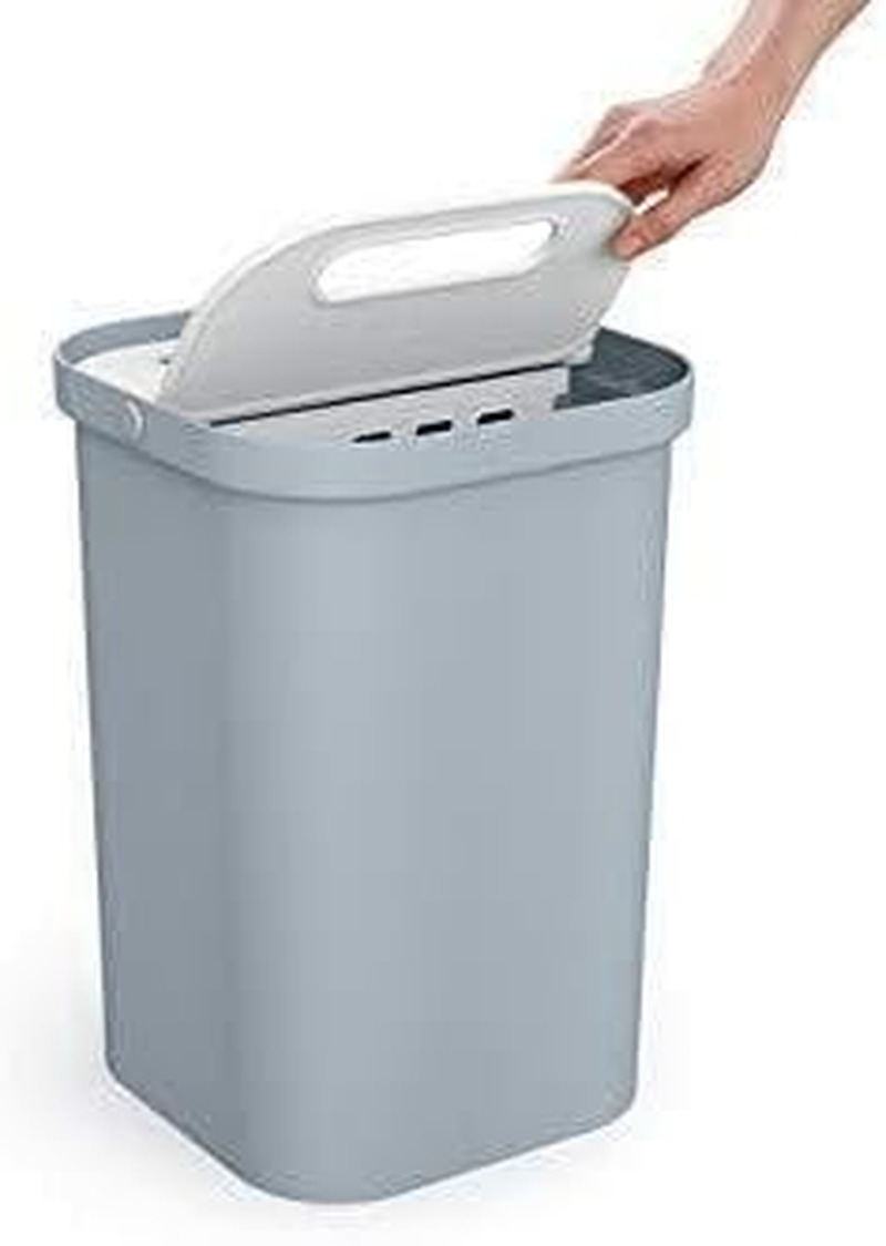 Joseph Joseph Gorecycle Dual Compartment 14-Litre Recycling Caddy, Blue, 30109 image number 2