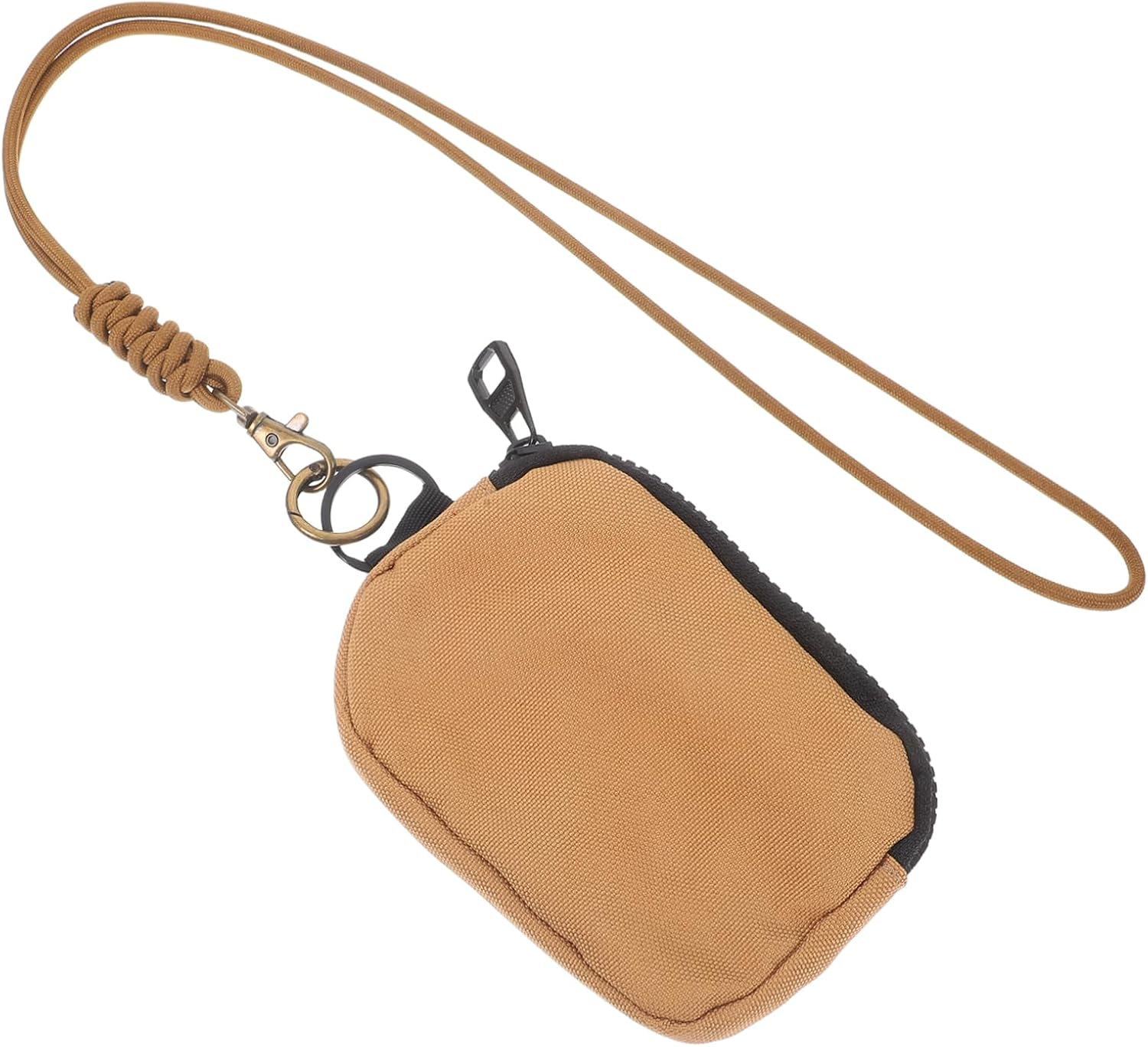 JECOMPRIS Outdoor Leisure Lanyard Bag Multi Functional Hanging Pocket for Travel Sports Activities Holds Keys Earphones Credit Cards Coins