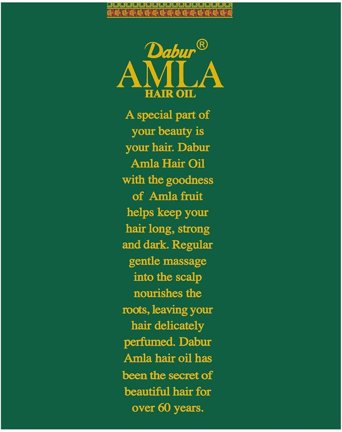 Dabur Amla Hair Oil, 300 Ml image number 5
