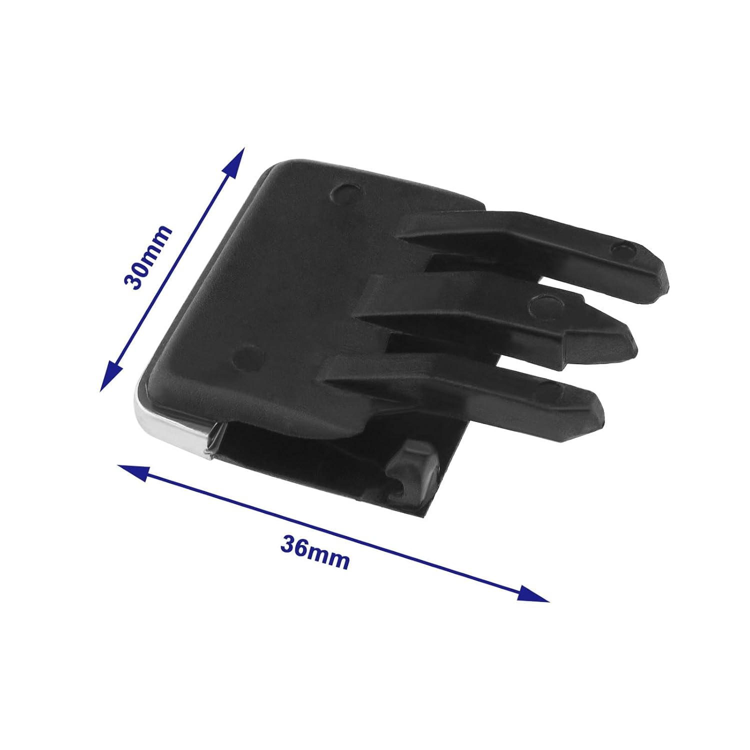 VGOL 4X Car Air Vent Outlet Tab Clip Air Conditioning Vent Toggle Piece Compatible with Toyota Compatible with Corolla 2007-2013 Air Vent Tab Clip Black image number 6