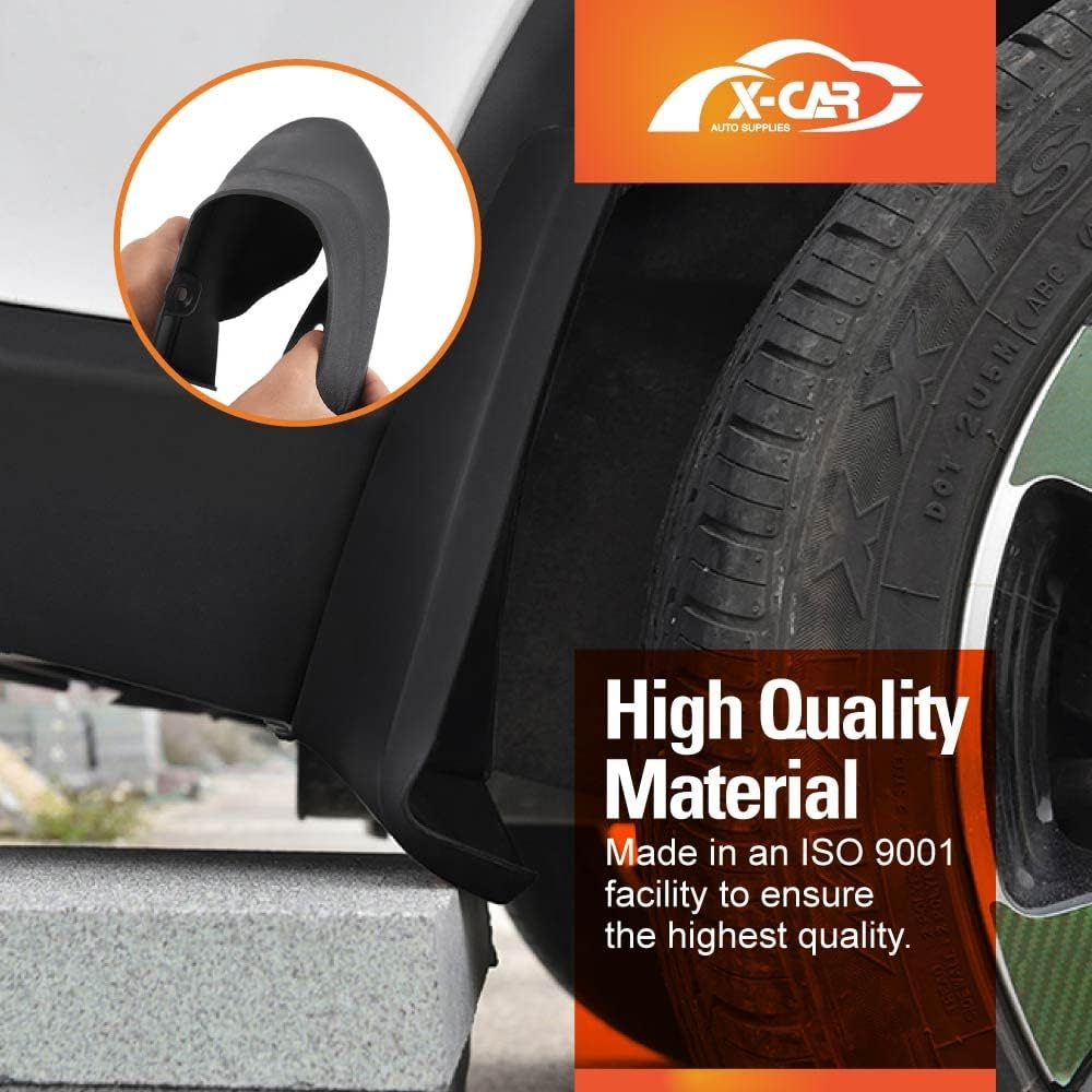 X-CAR Mud Flaps for Suzuki Jimny 3-Door 2018-2025 Splash Guards Mudguard Fender Front and Rear Car Accessories