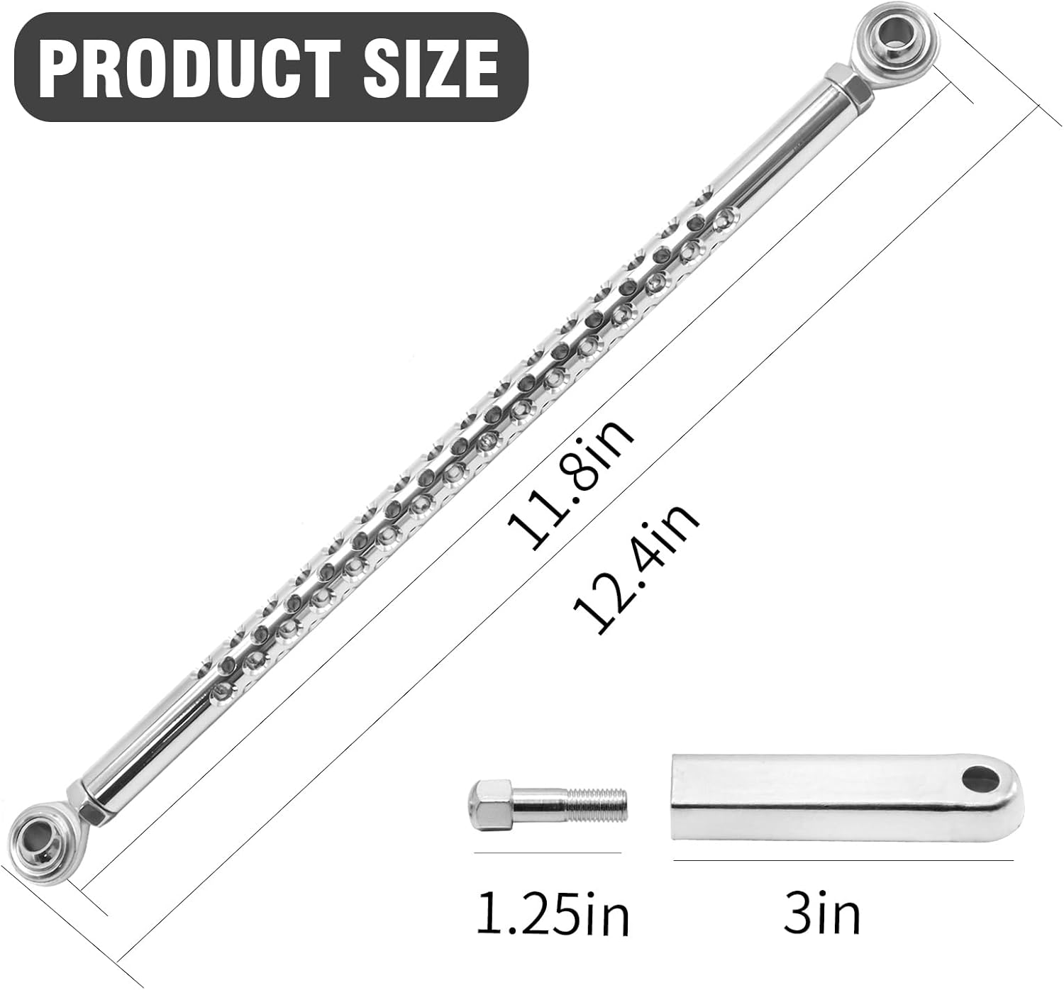 Saihisday Chrome Gear Shift Linkage Replacement for Harley Davidson Touring Softail Dyna Trike Fatboy Electra Street Road Glide Wide Glide FLH FLHX FLTR FLHR FX 1987-2021 image number 5