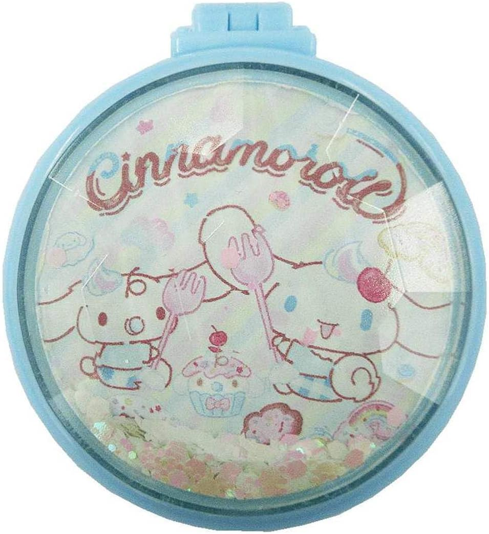 Sanrio SR-0110CR Blush Mirror Brush, Cinnamon