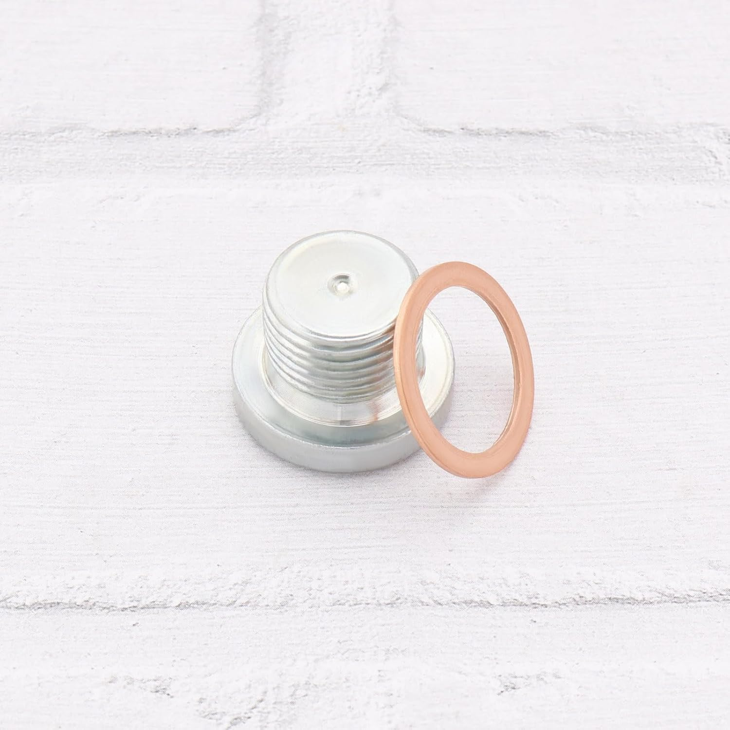 2Pcs M18X1.5Mm Hexagonal Oxygen Sensor Screw Plug with Copper Washer Suitable for Replacing the Reducing Pipe Drainage Pipe of Oxygen Sensors in Automobiles image number 6