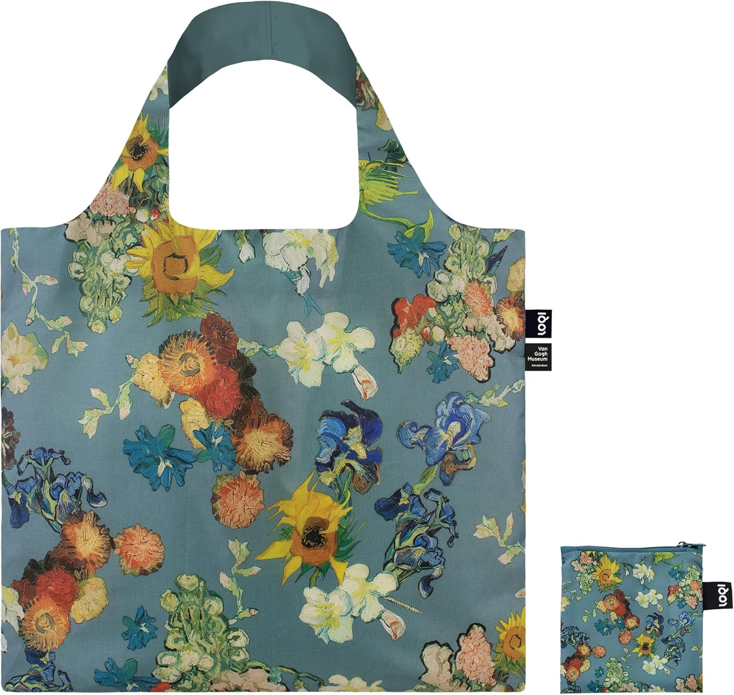 LOQI Van Gogh Ramo 50Th Anniversary Blue Multi-Coloured Contemporary Bag, Colourful, Contemporary image number 1