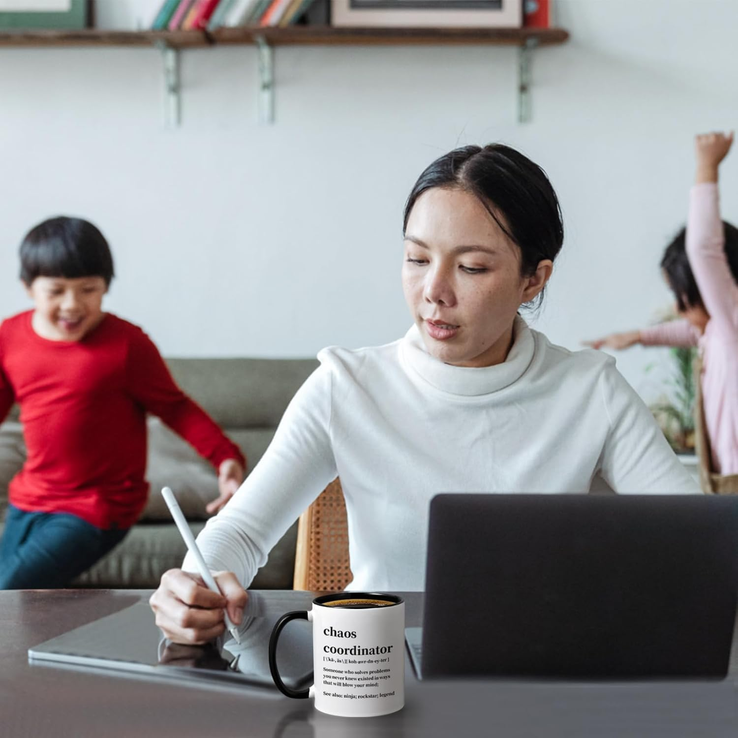 G-Sunny Chaos Coordinator Gifts, Chaos Coordinator Mug, Thank You Women, Boss, Coworkers, Employee Appreciation, Nurse, Teacher, Principal, Funny Coffee Mug, 330ML image number 6