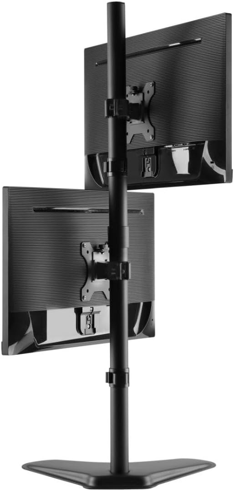 Brateck LDT12-T02V Dual Screens Economical Double Joint Articulating Steel Monitor Stand Fit Most 13 - 32 Inch Monitors up to 8Kg per Screen VESA 75X75/100X100 image number 2