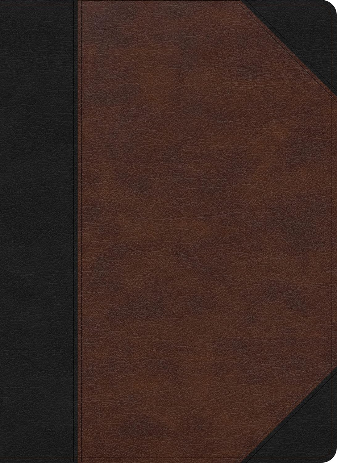 CSB Verse-By-Verse Reference Bible, Black/Brown Leathertouch image number 4