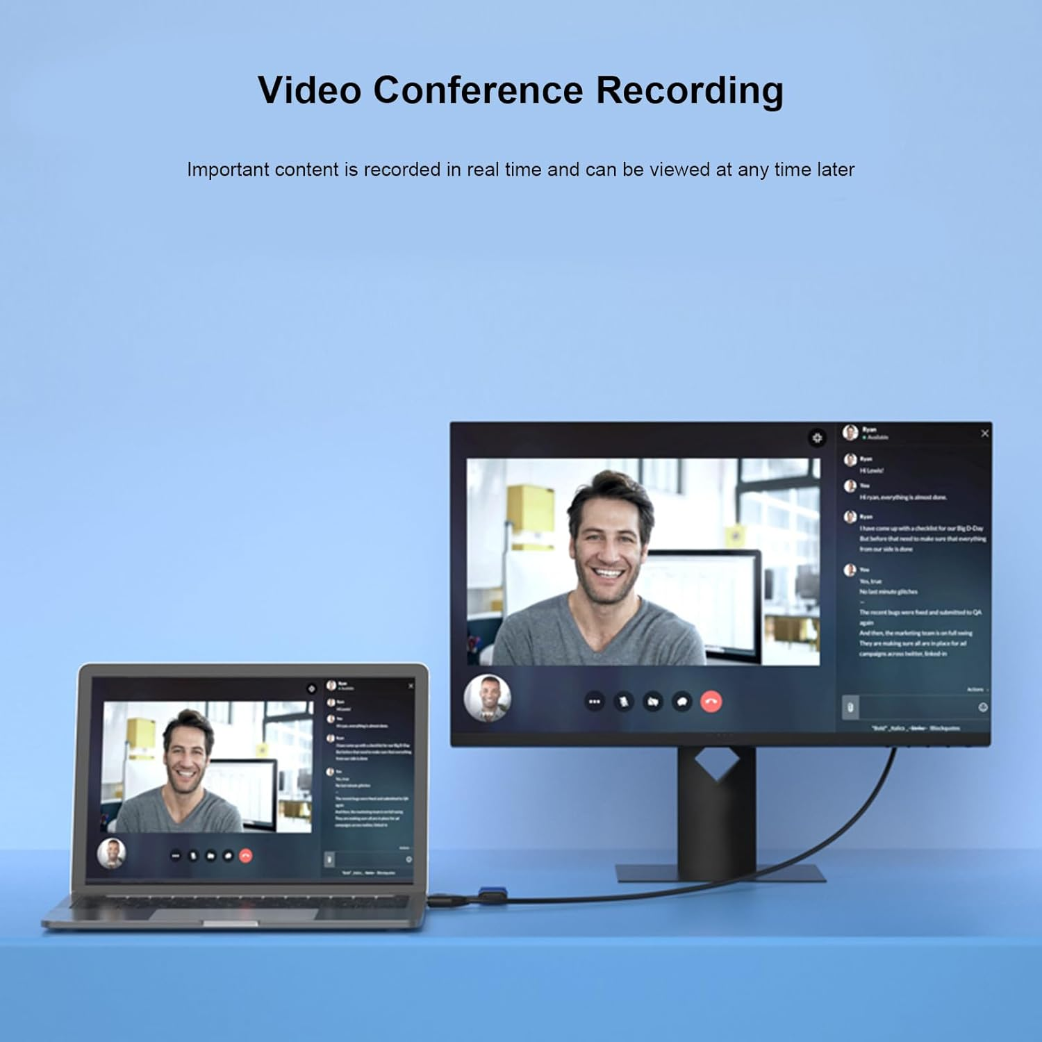 Dpofirs HDMI to Type C Video Capturing Card, USB 3.0 Video Capture Card, for Teaching, Gaming, Video Conferencing or Live Broadcasting, 4K Input 1080P Output image number 2