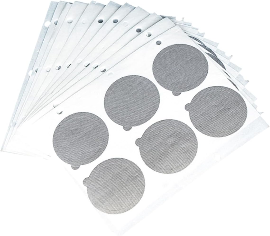 TEHAUX Espresso Seal Lids Aluminum Foil Capsule Cup Sealing Film Coffee Powder Foil Lids for Coffee Capsules 120Pcs for Home and Commercial Use image number 4