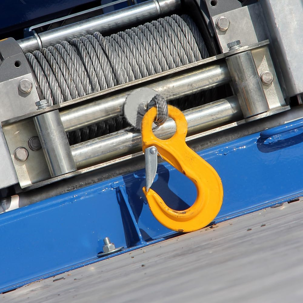 2 Pack Sling Hook with Hammerlock Heavy Duty Safety Sling Hooks 7/8Mm for Cavan Camper Trailer Connecting Extend Safety Chain 2T image number 6