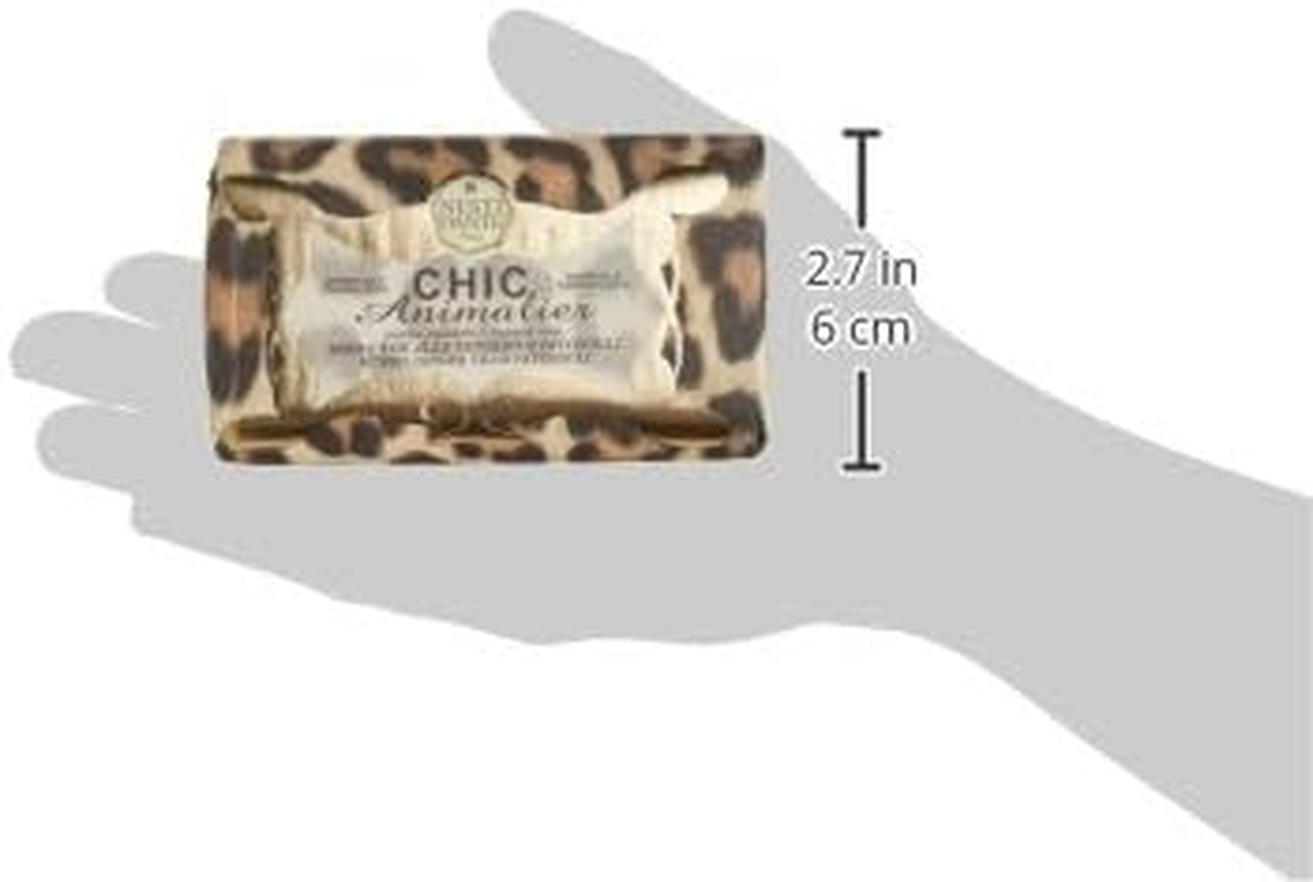 Nesti Dante Chic Animalier Natural Soap - Myrrh, Ginger Tea & Patchouli 250G/8.8Oz image number 3